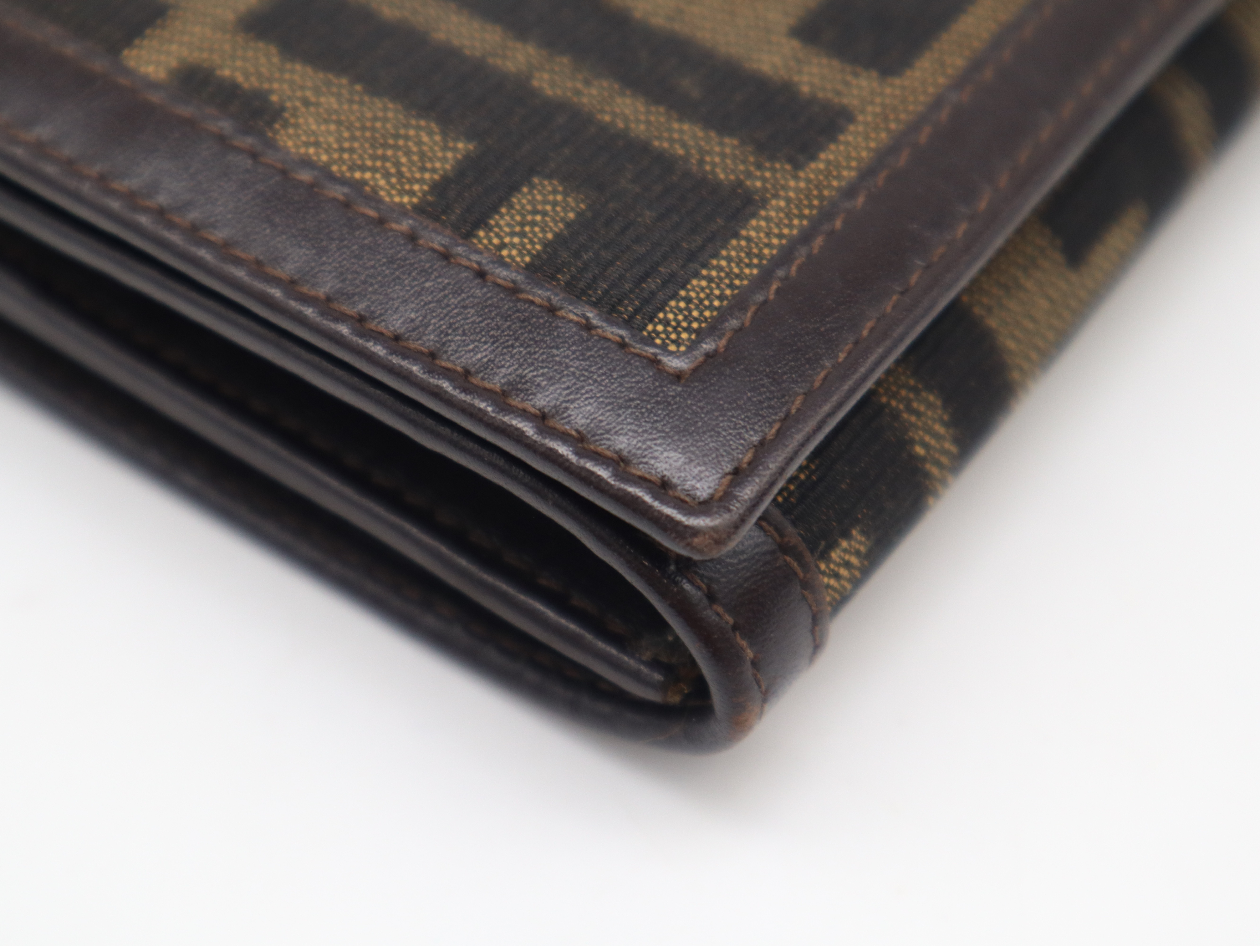 Zucca Brown Long Wallet — view 7