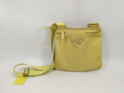 Nylon Sacoche Shoulder Bag