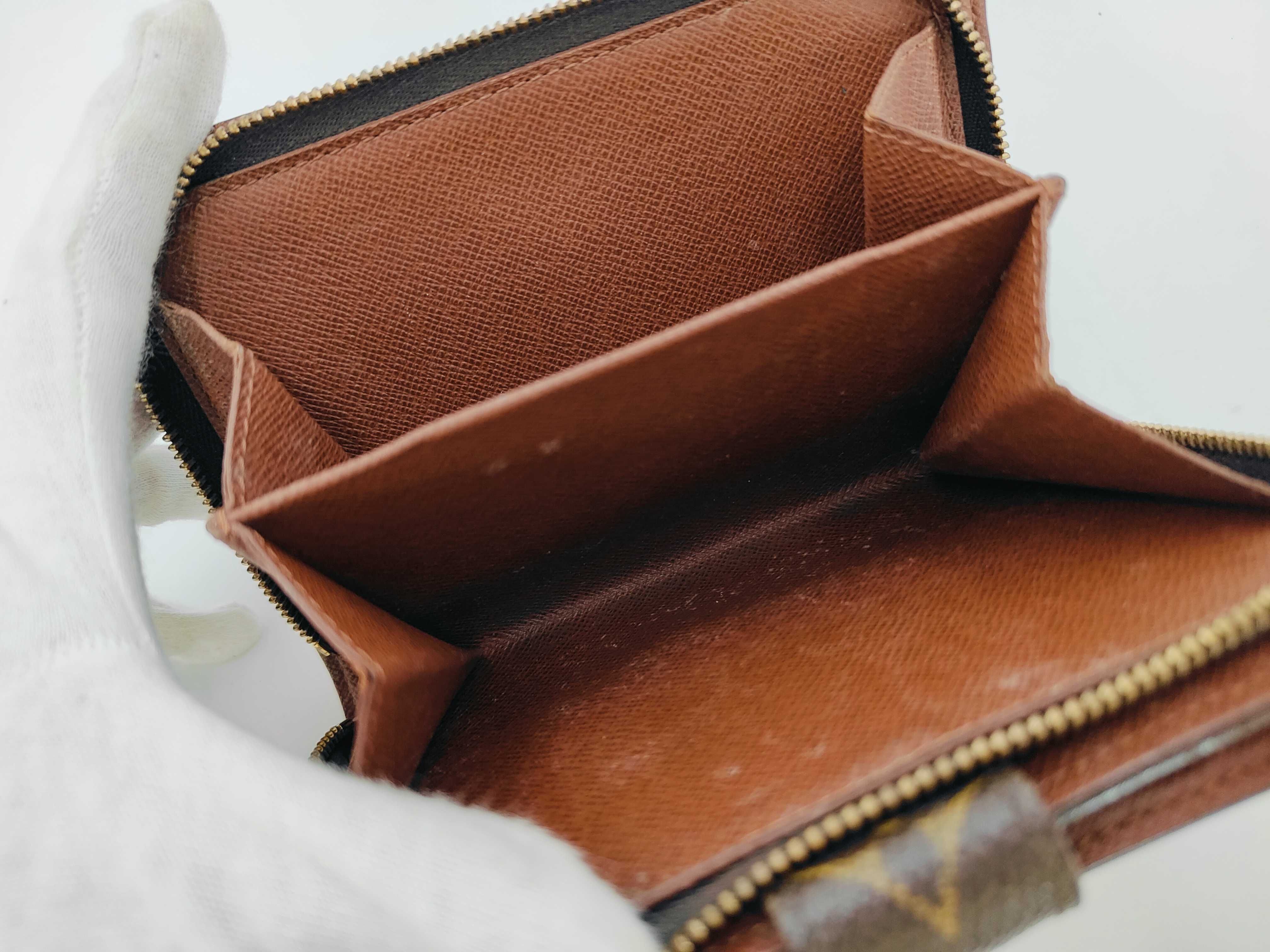 Monogram Brand Bag Portefeuille Papier Zip M61207 Wallet — view 11