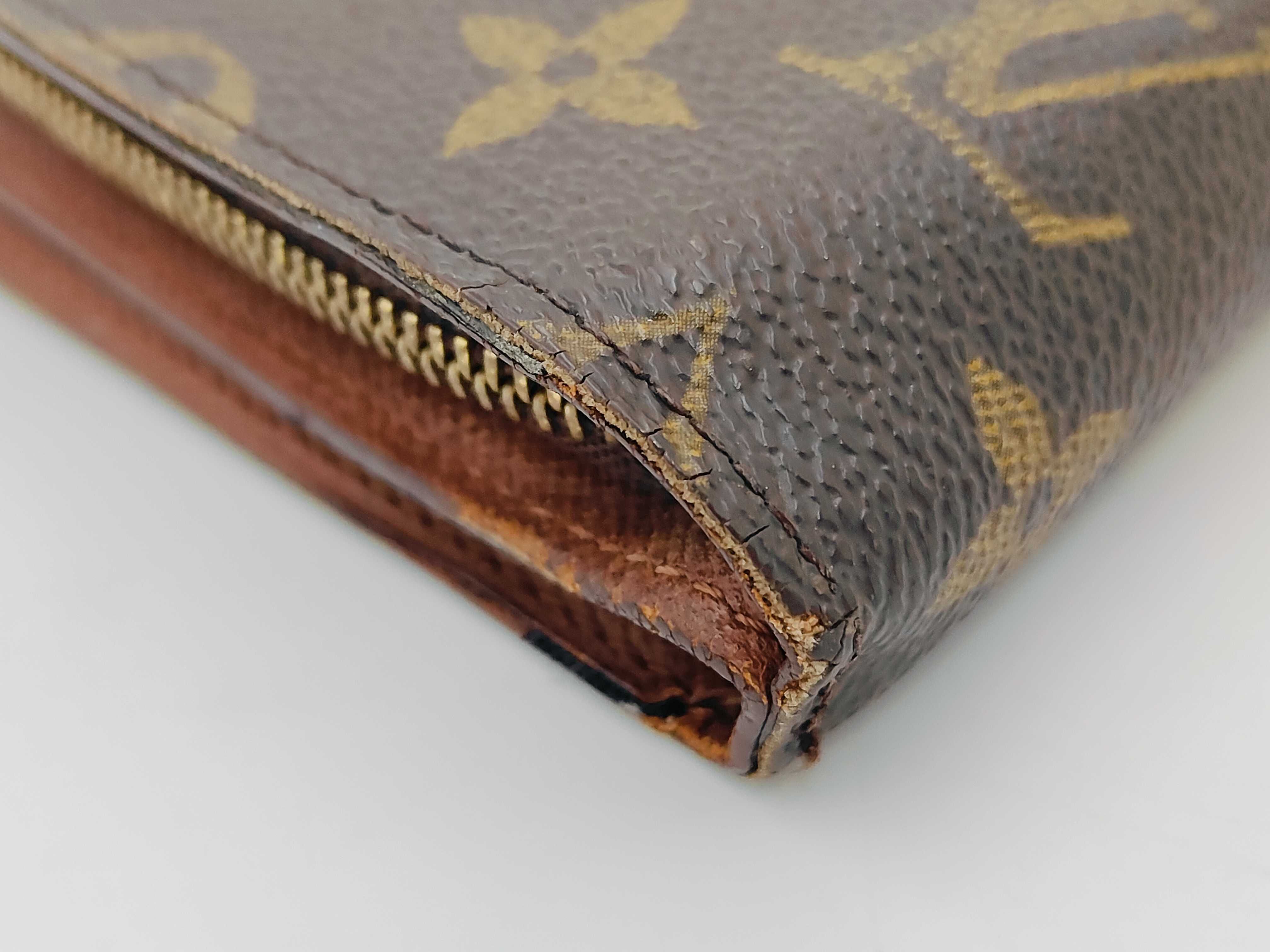 Monogram Brand Bag Portefeuille Papier Zip M61207 Wallet — view 4