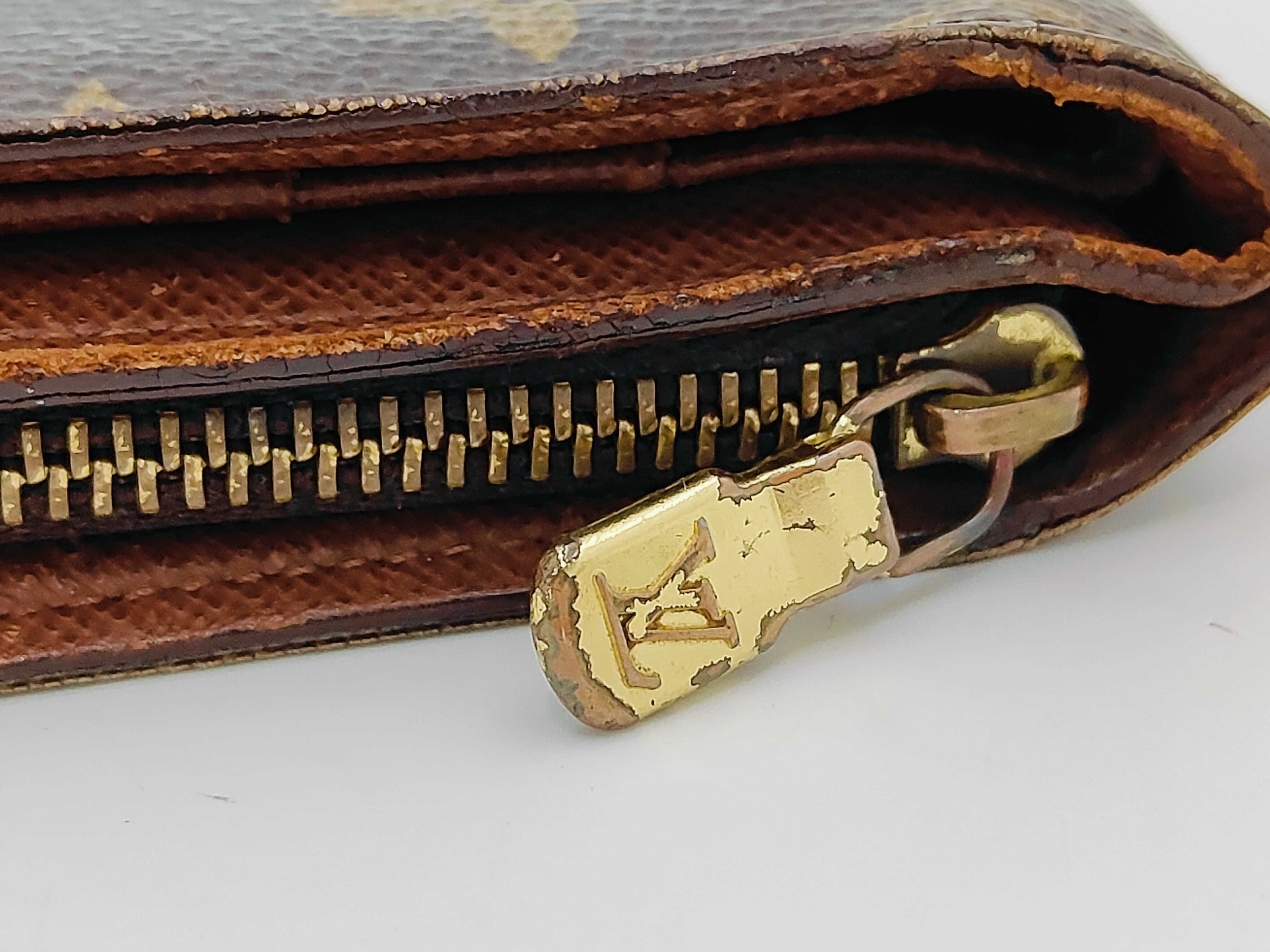 Monogram Brand Bag Portefeuille Papier Zip M61207 Wallet — view 5