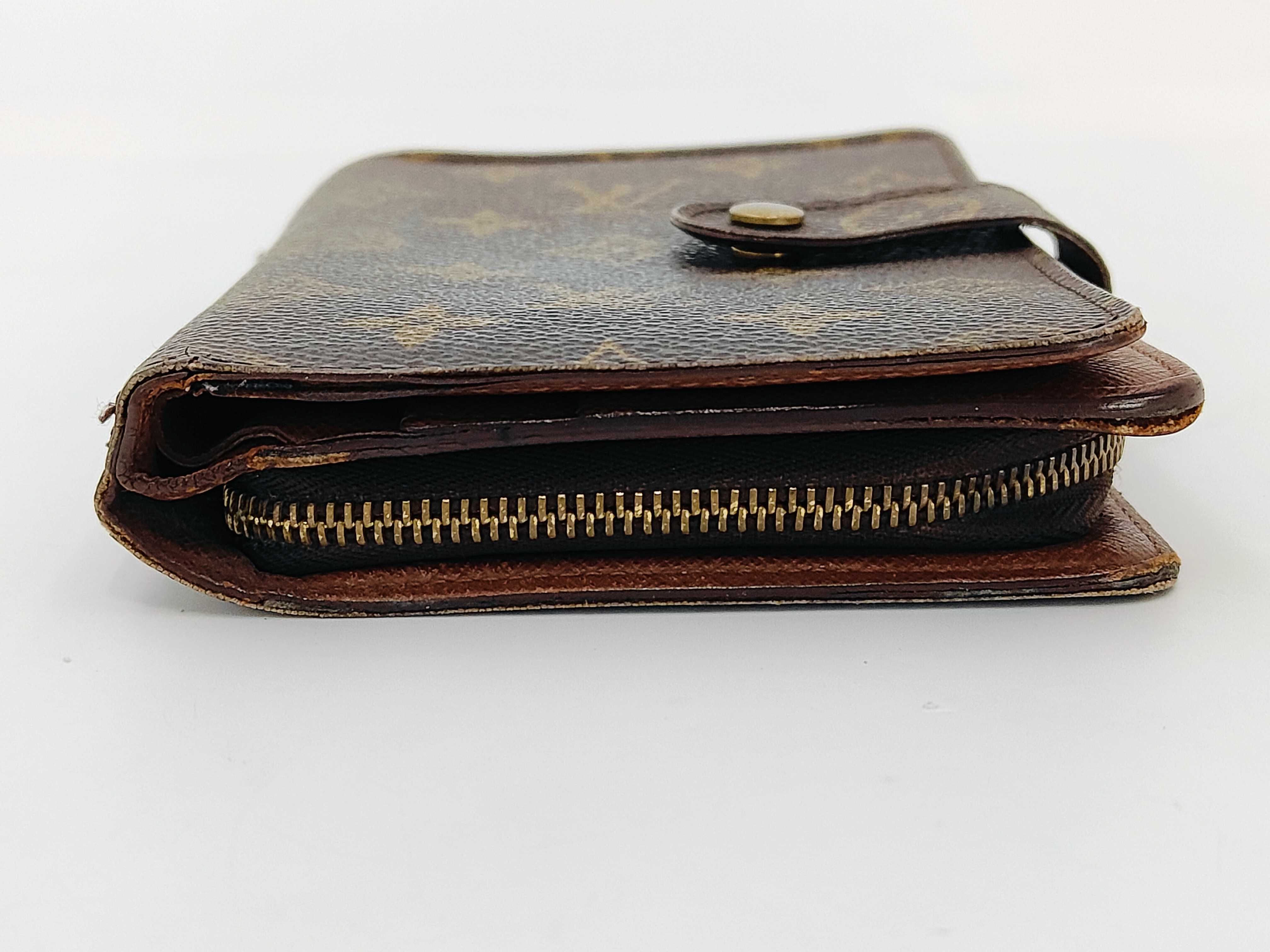 Monogram Brand Bag Portefeuille Papier Zip M61207 Wallet — view 7