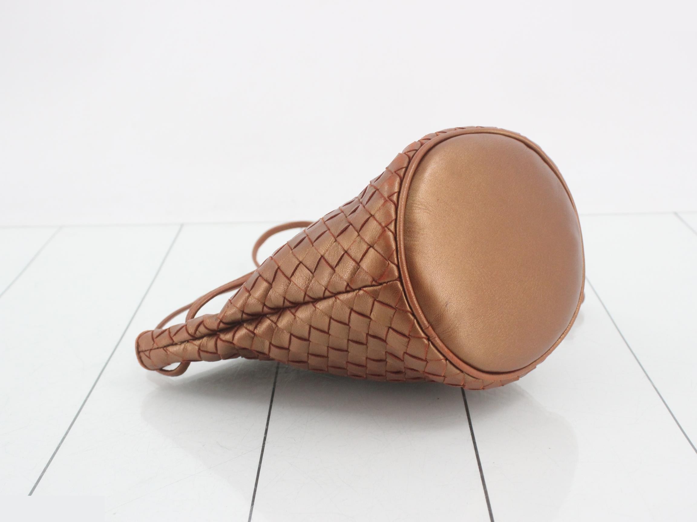Intrecciato Shoulder Bag, Bucket Bag, Handbag — view 5