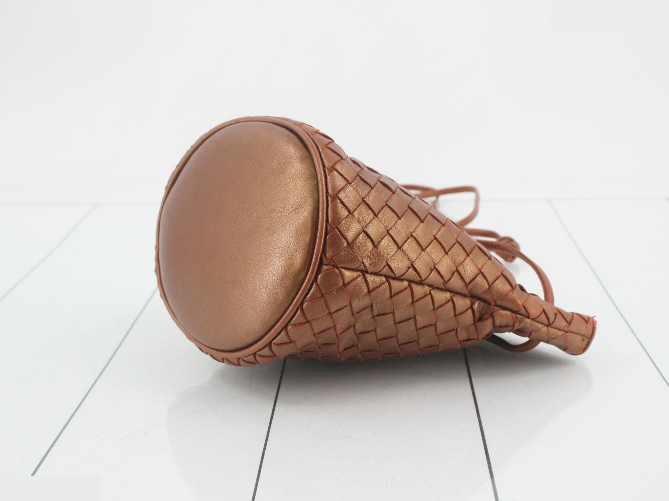 Intrecciato Shoulder Bag, Bucket Bag, Handbag — view 6