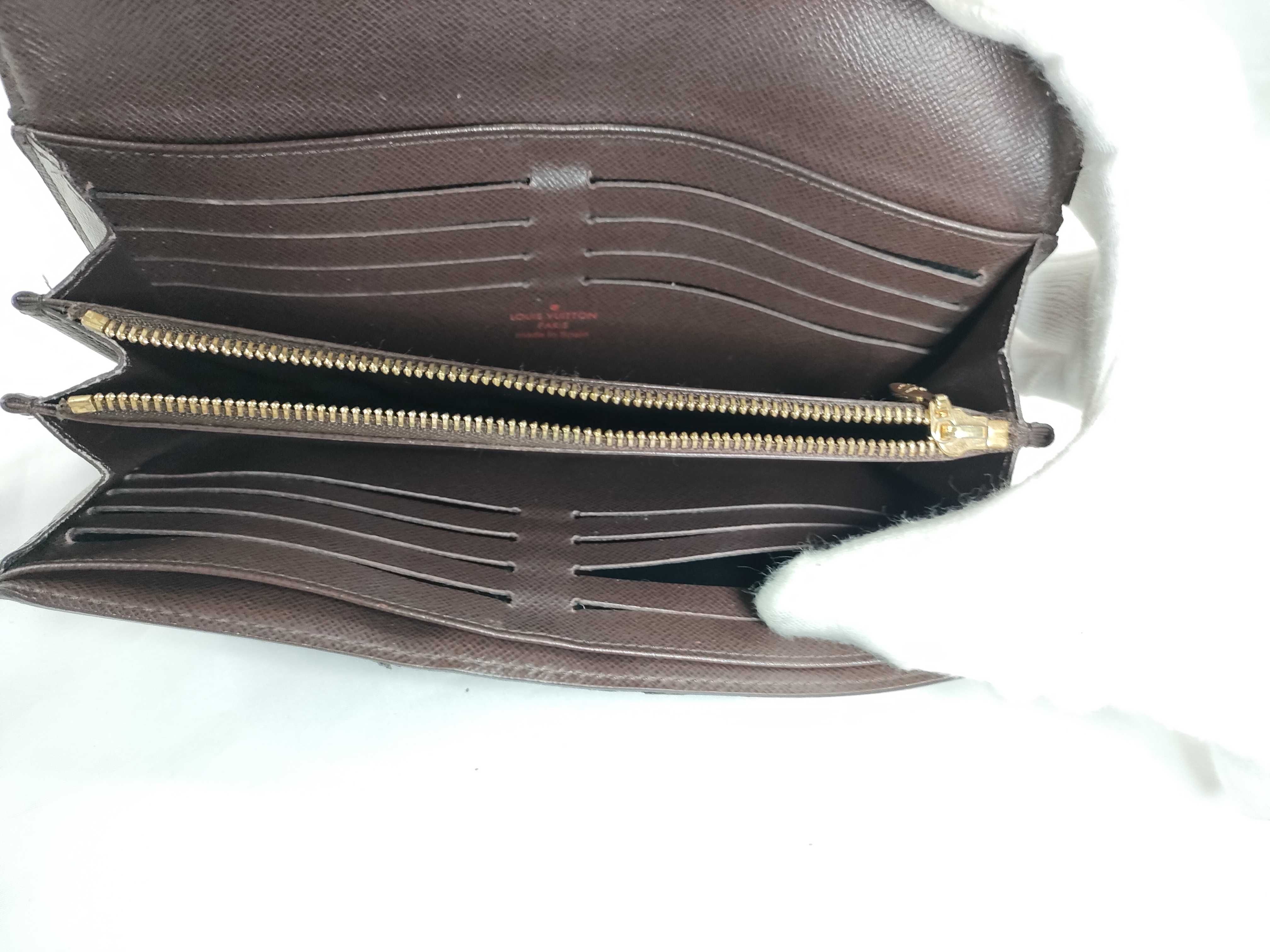 Damier Louis Vuitton Portefeuille Sistina Damier Wallet — view 9