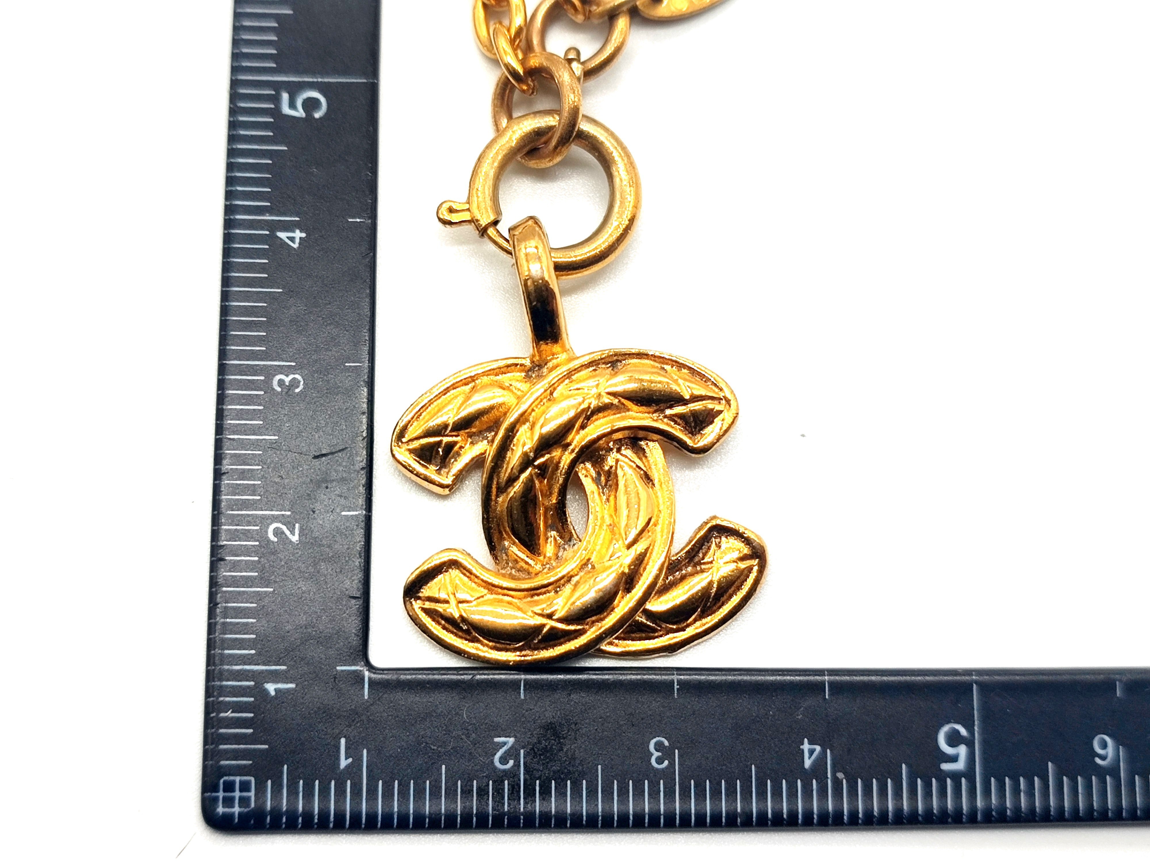 Coco Mark Matelassé Necklace — view 3
