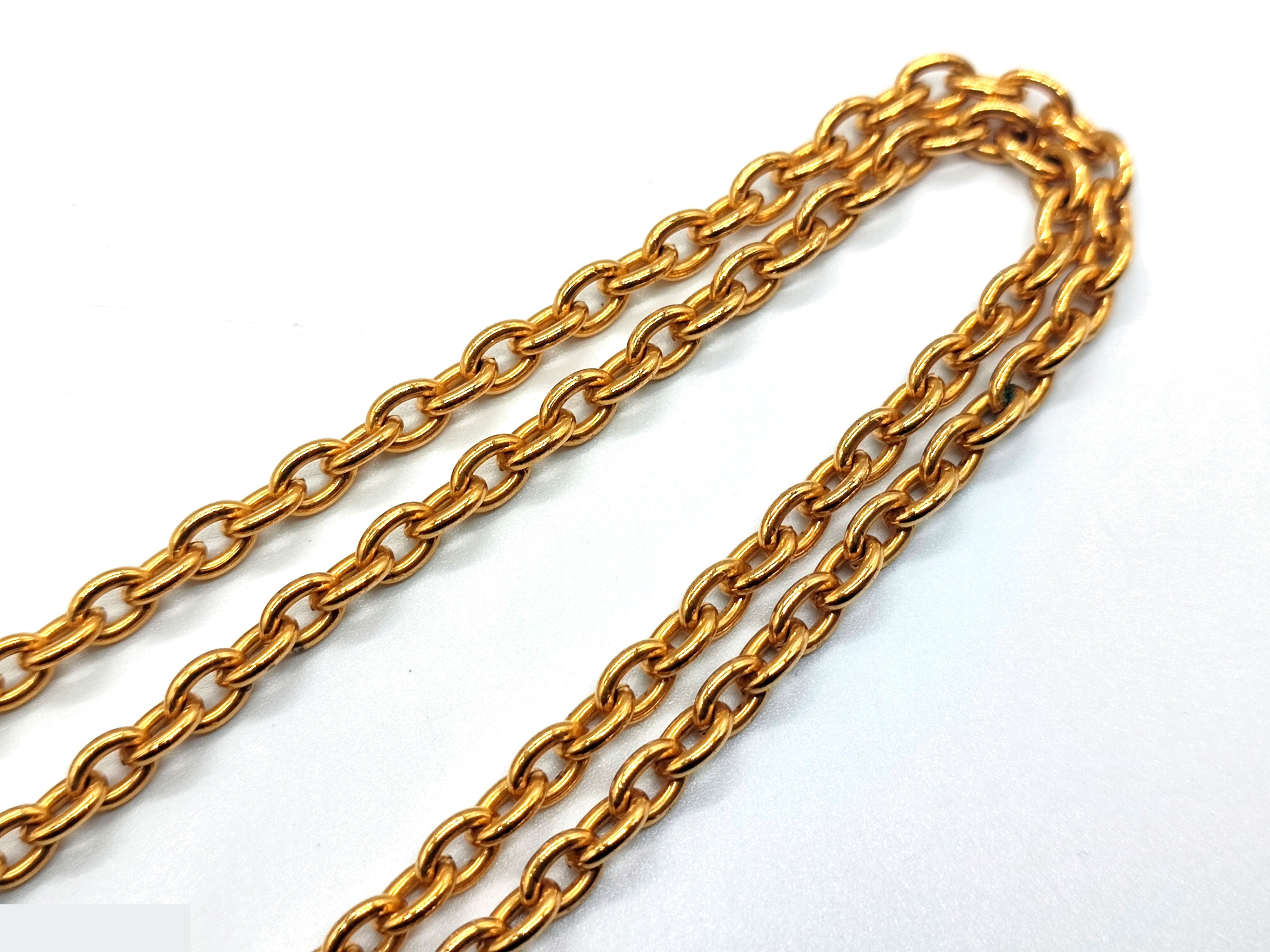 Coco Mark Matelassé Necklace — view 7