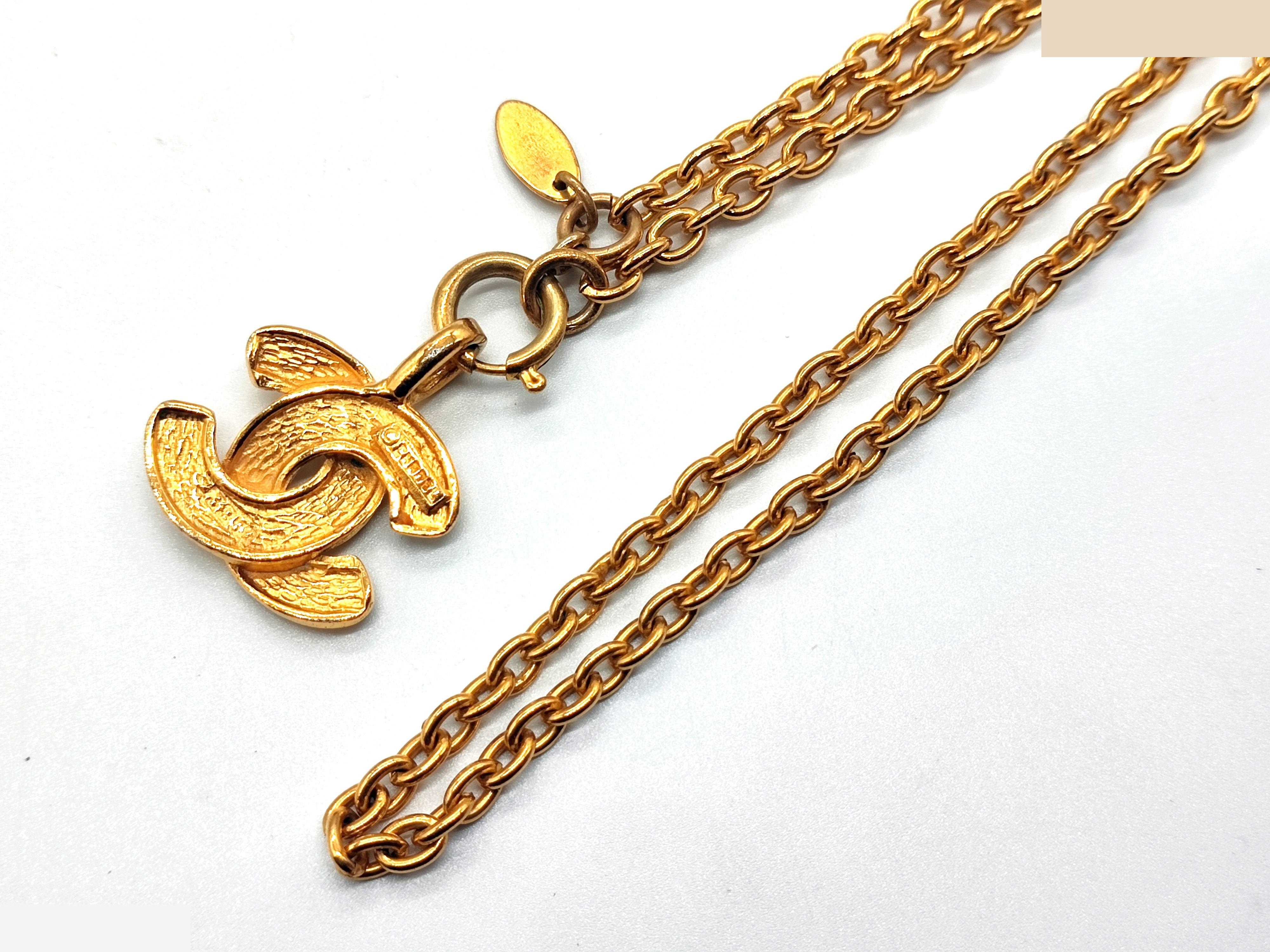 Coco Mark Matelassé Necklace — view 9