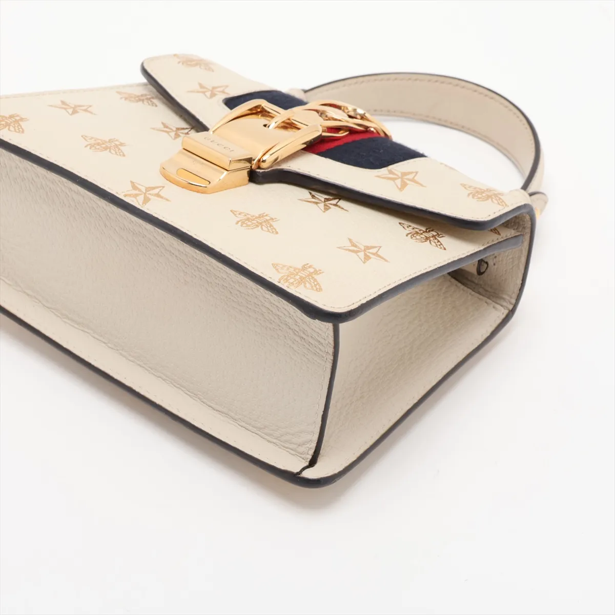 Sylvie 470270 Leather 2-Way Handbag White — view 3