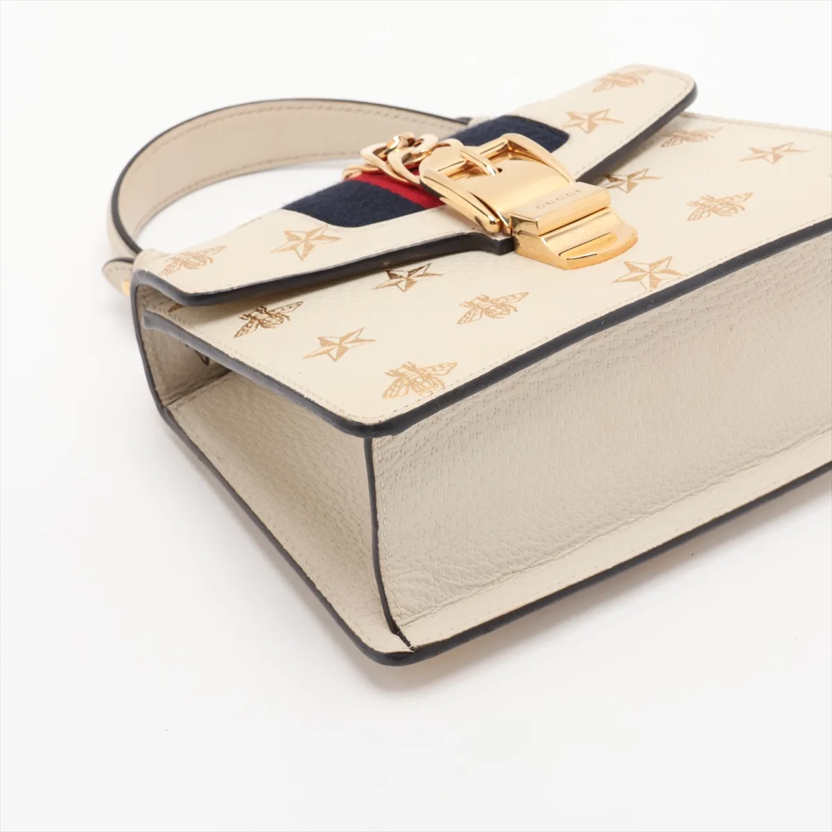 Sylvie 470270 Leather 2-Way Handbag White — view 4