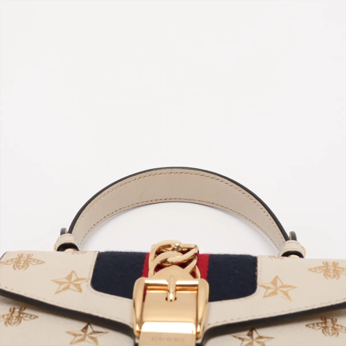 Sylvie 470270 Leather 2-Way Handbag White — view 6