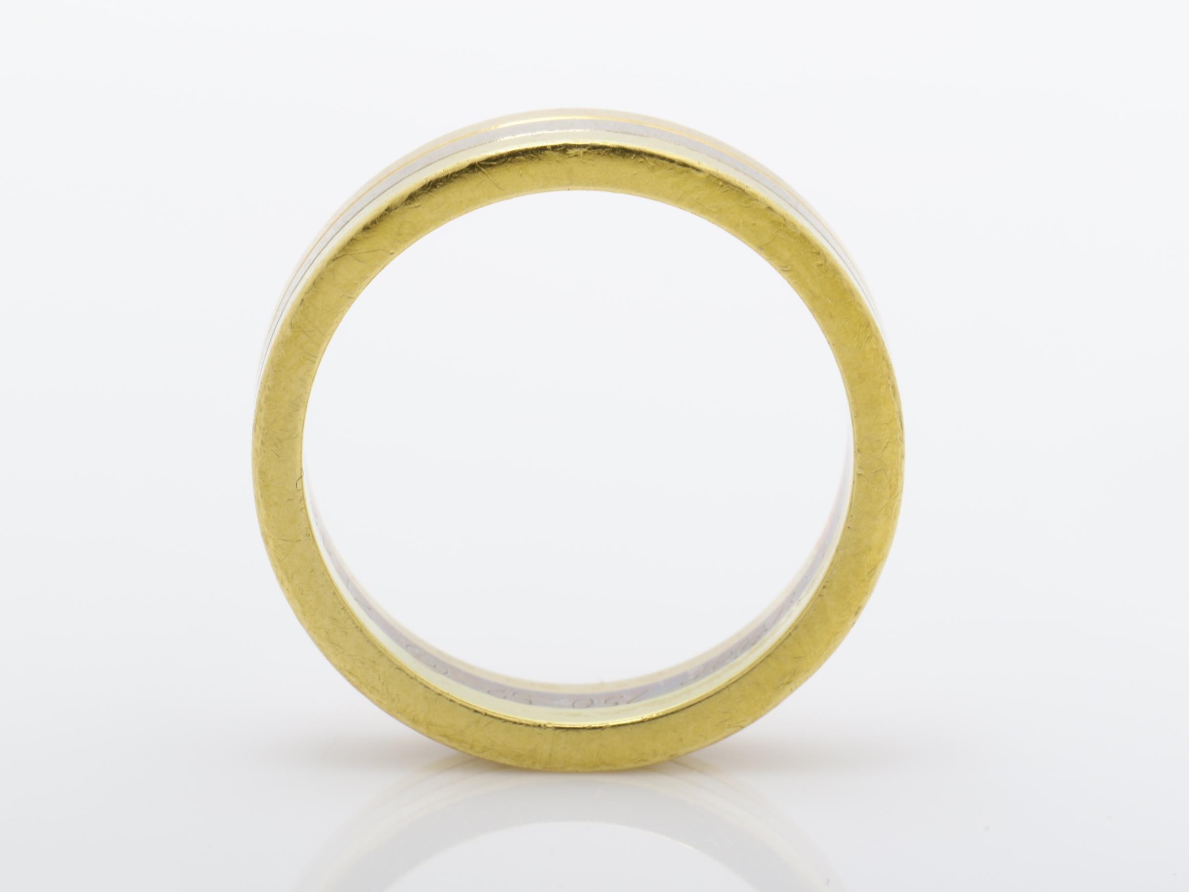 750 Vendome Three Color Ring 6.8g #52 — view 5