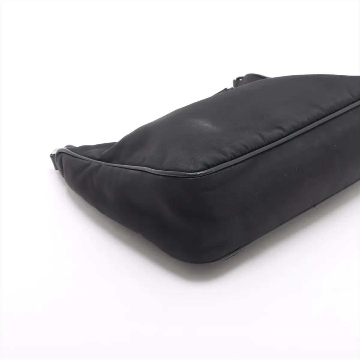 Tessuto Nylon x Leather 2WAY Shoulder Bag Black — view 4