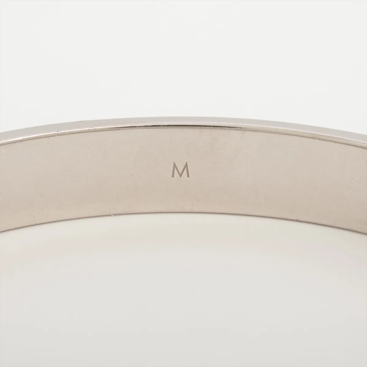 M1387M Bangle Damier Staple LE1255 Bangle M Metal Silver — view 4
