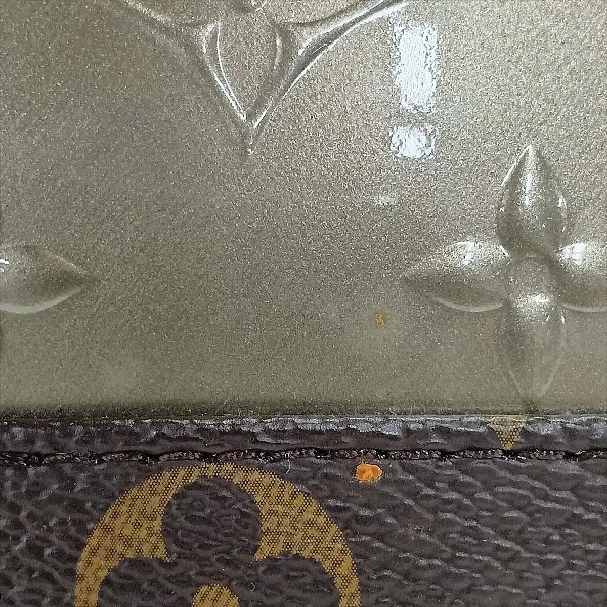 Vernis x Monogram Alma BB M44862 SN0230 Gray x Brown (RFID detected) — view 15