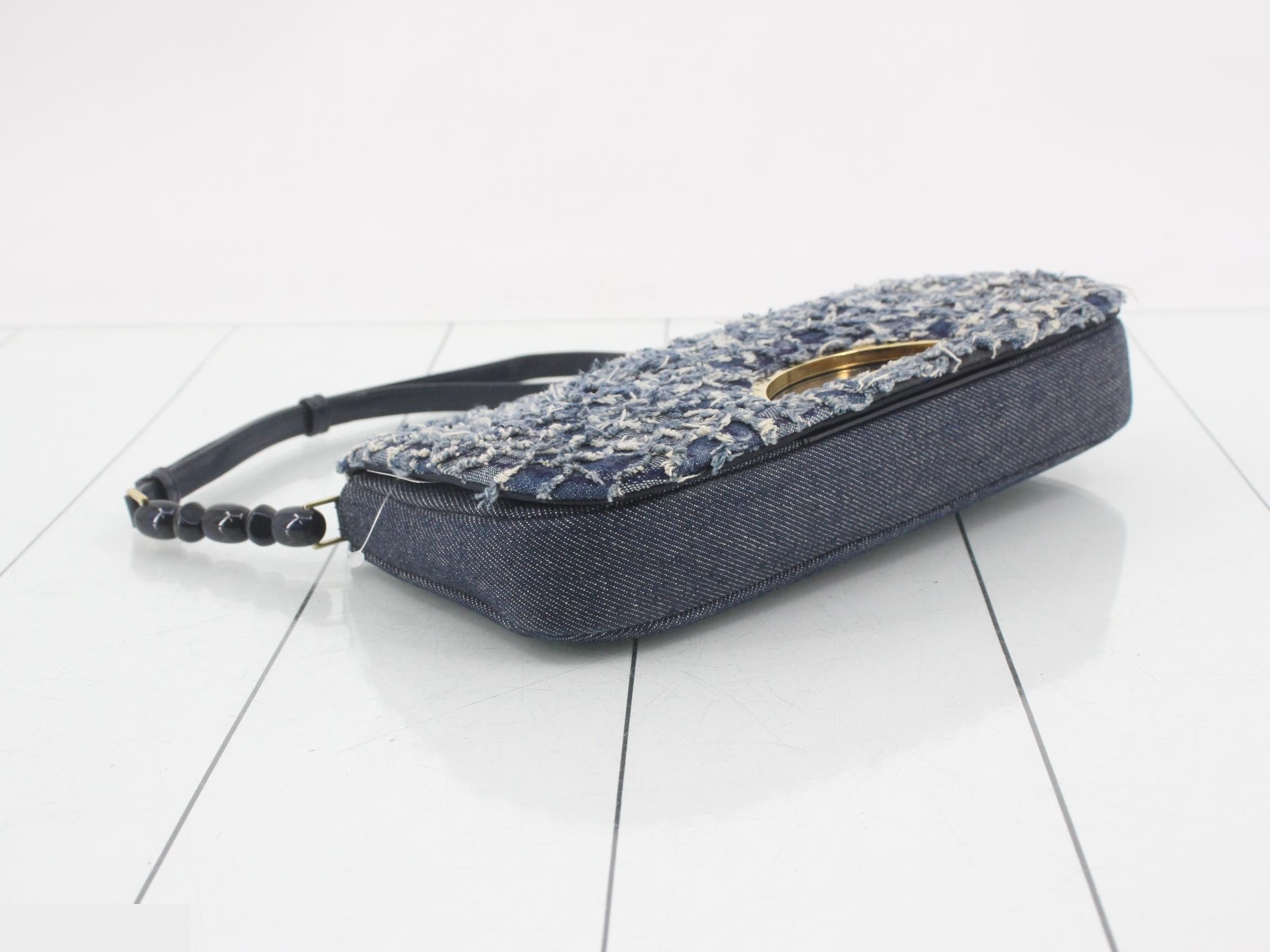 Denim shoulder bag — view 5