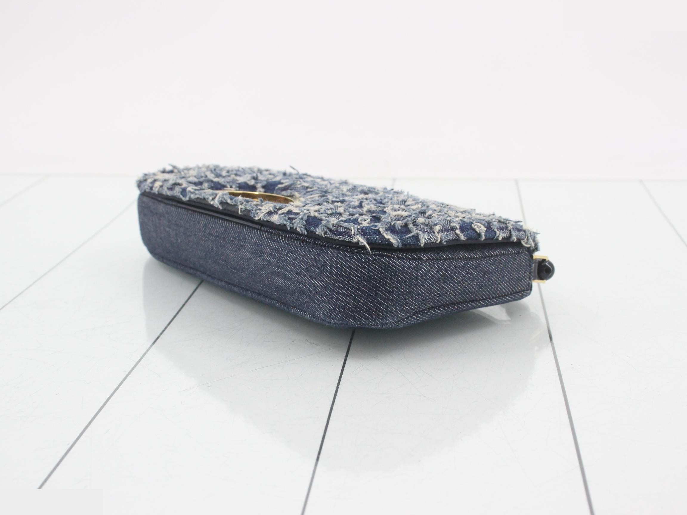 Denim shoulder bag — view 6