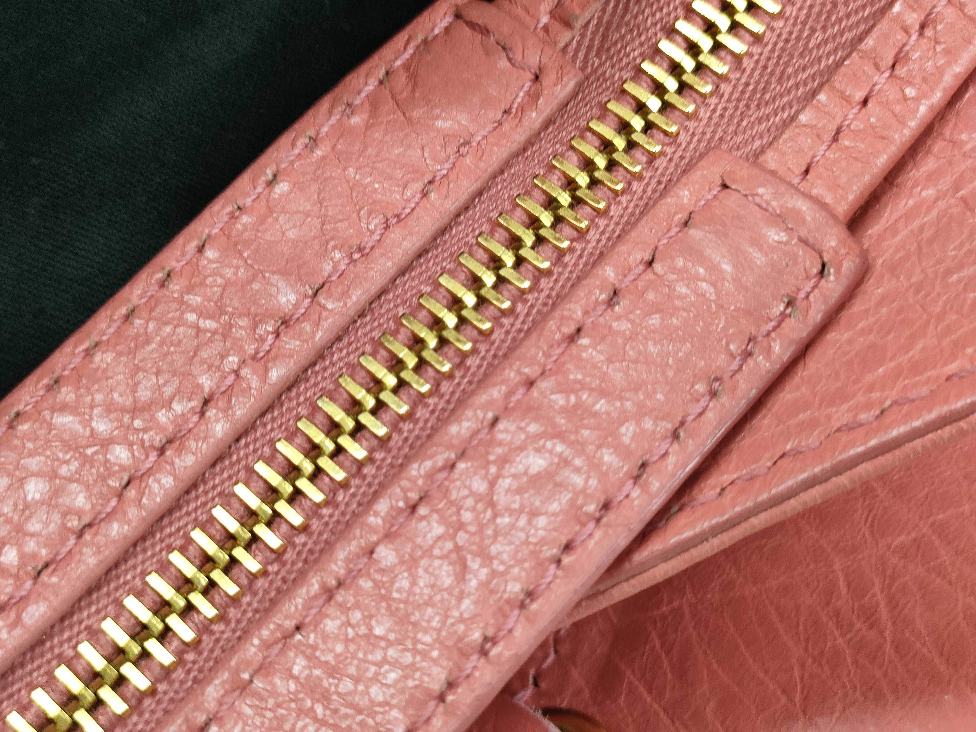 ID - The Vero Giant cow skin hand bag Pink 282010 (No Mirror) Handbag — view 12