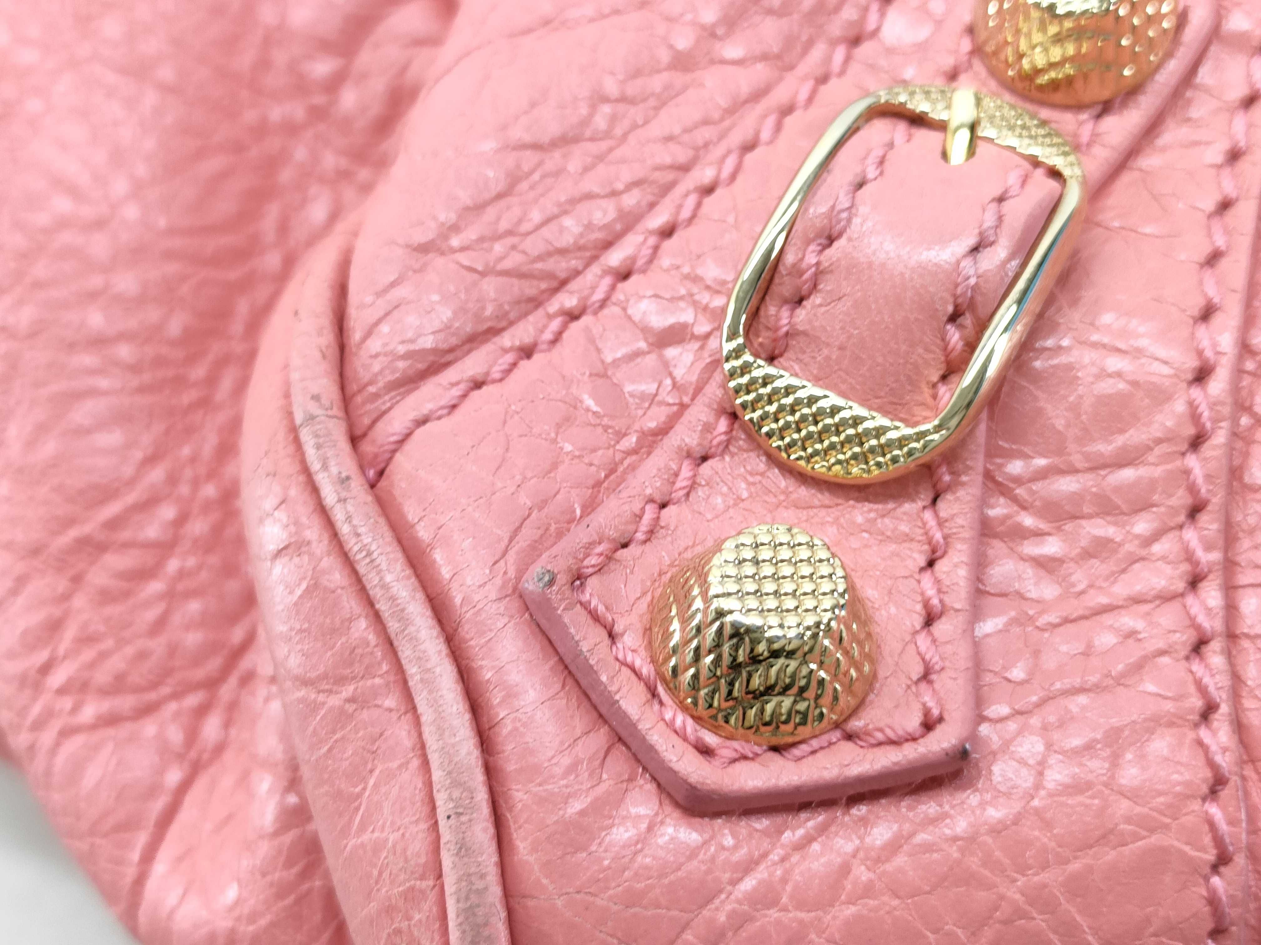 ID - The Vero Giant cow skin hand bag Pink 282010 (No Mirror) Handbag — view 14