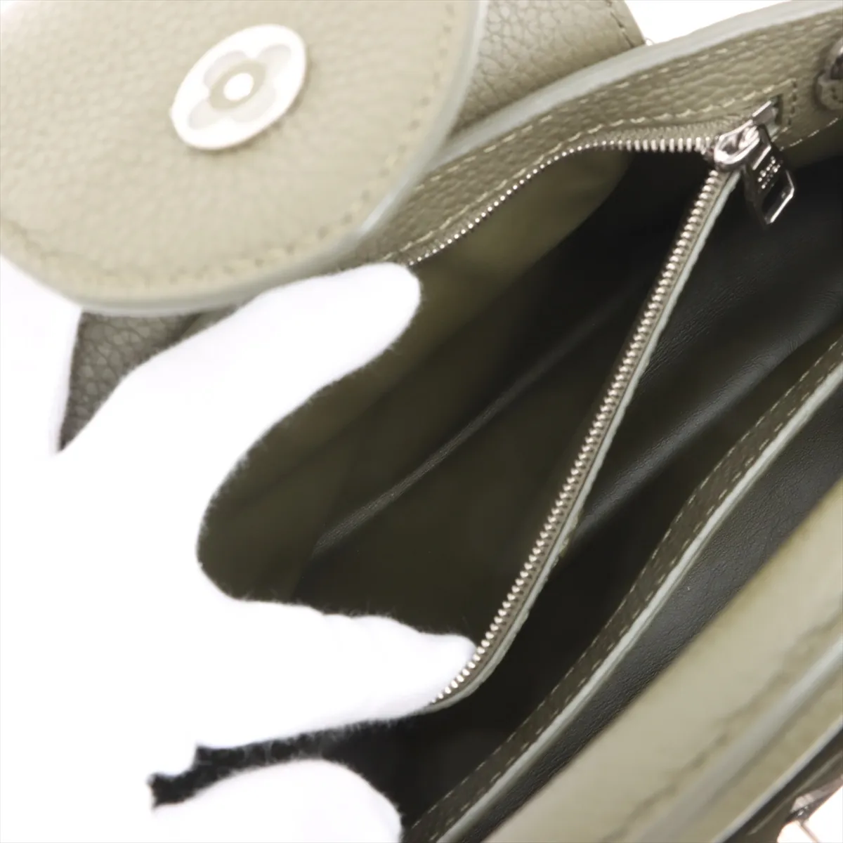 Parnasea Capucines BB M57227 Khaki RFID reaction available — view 10