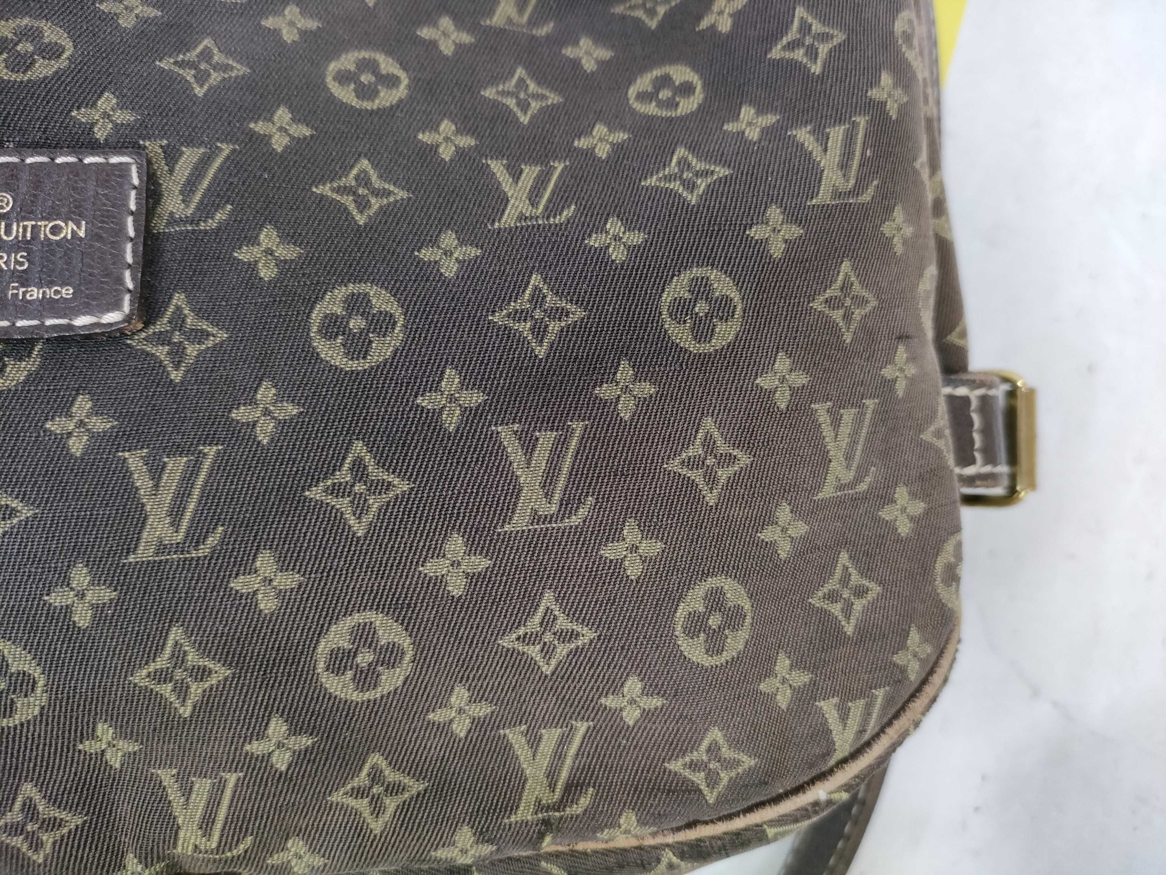 Monogram Mini Lin M95227 Saumur Shoulder Bag — view 13