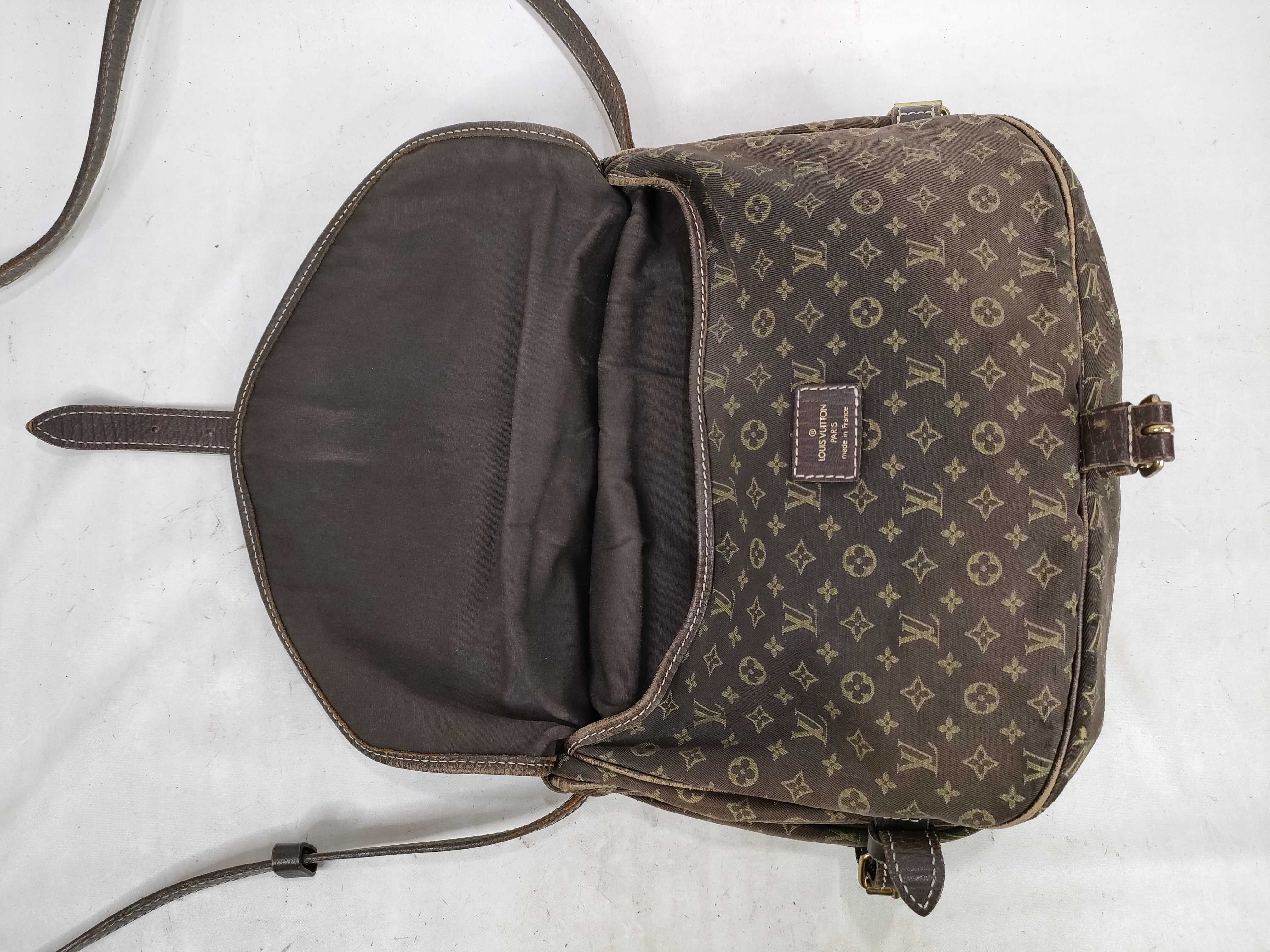 Monogram Mini Lin M95227 Saumur Shoulder Bag — view 6