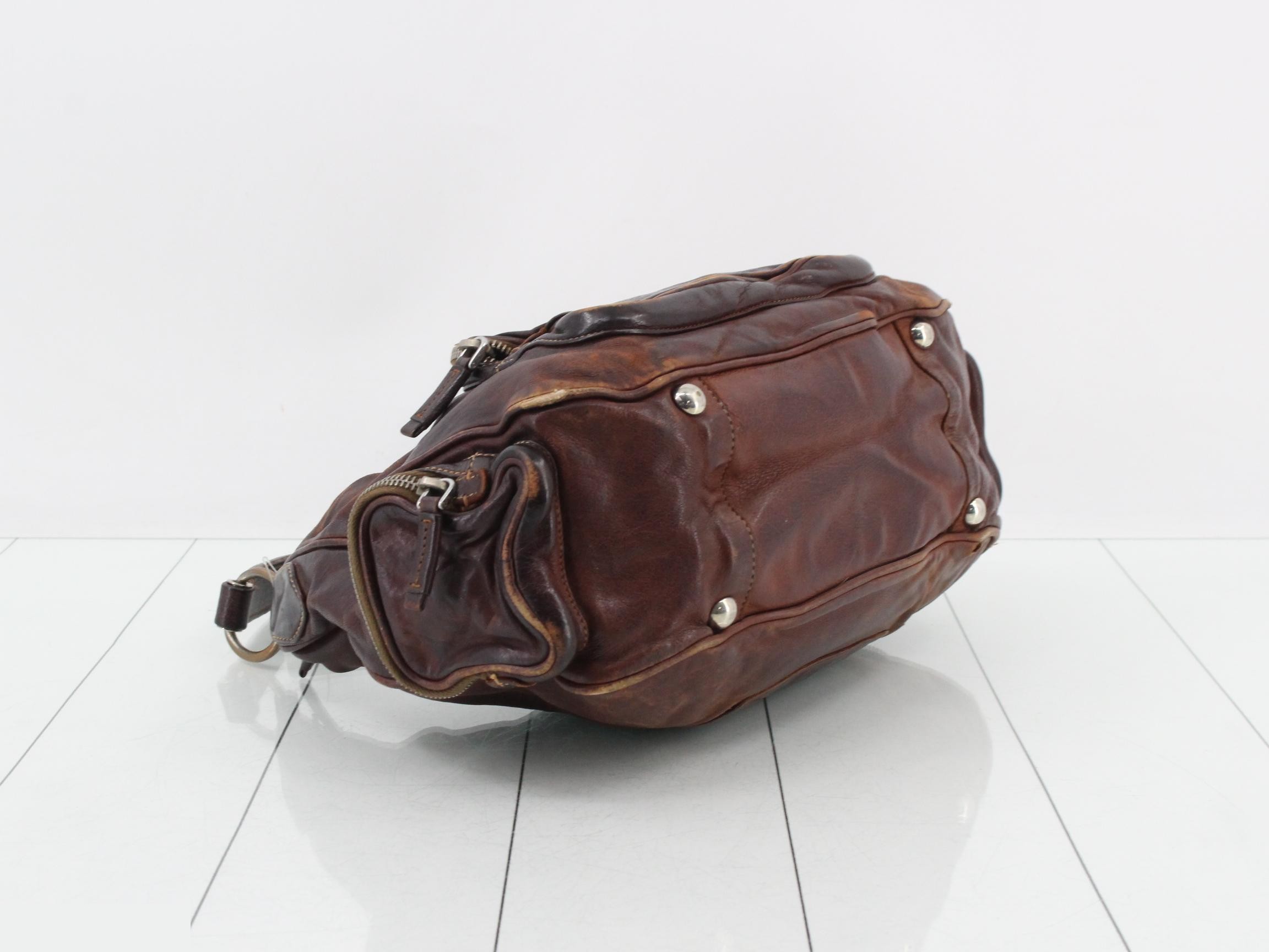 Leather shoulder bag — view 5