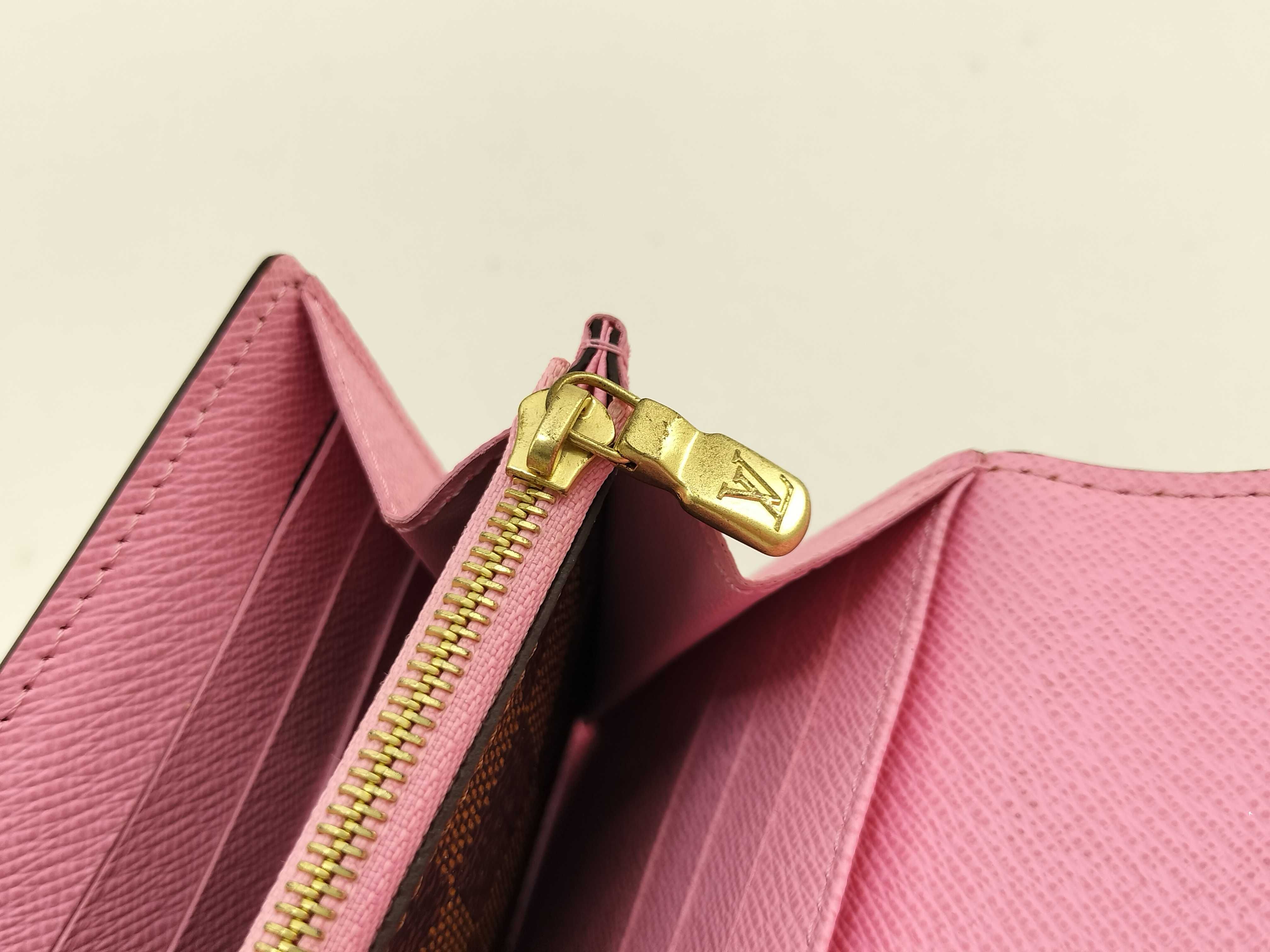 Damier Louis Vuitton Portefeuille Sarah NM Long Wallet — view 11