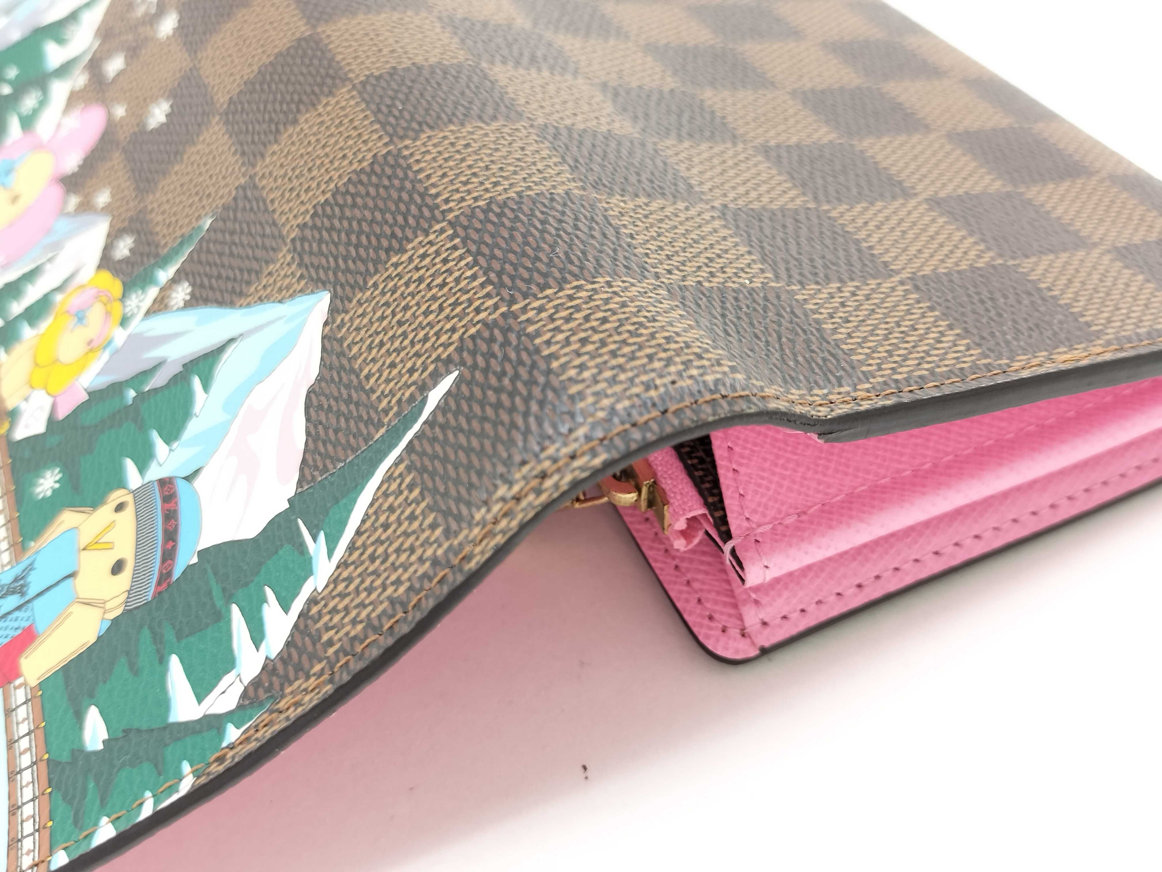 Damier Louis Vuitton Portefeuille Sarah NM Long Wallet — view 14