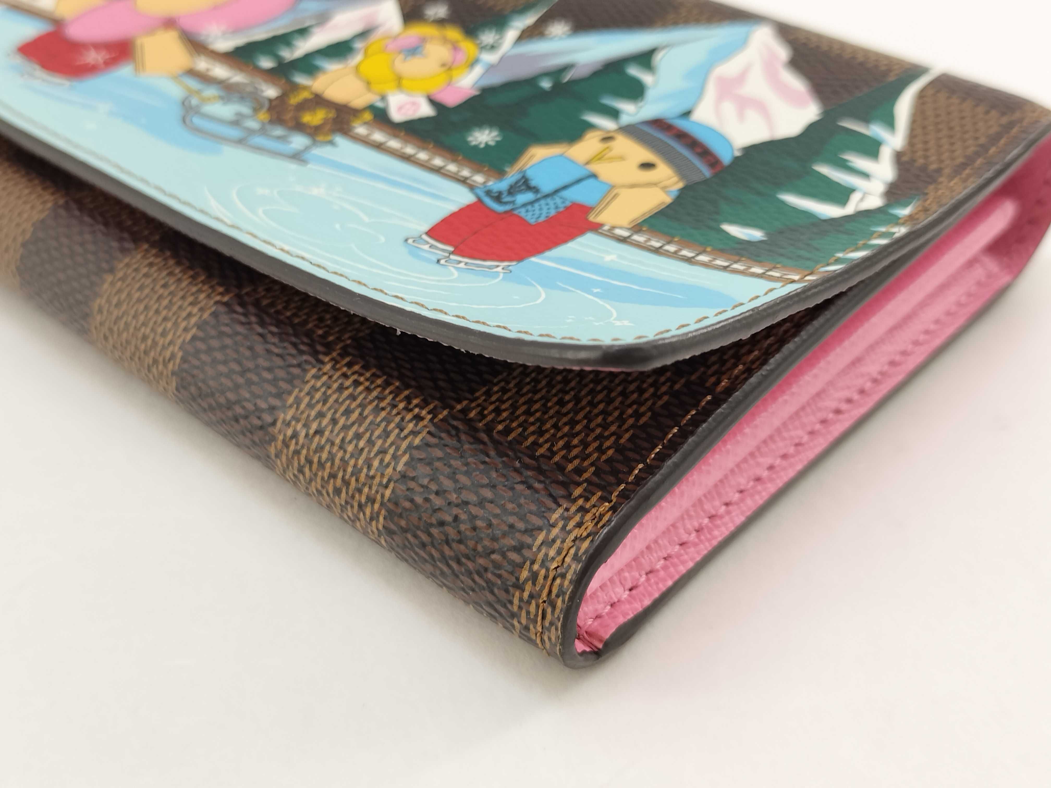 Damier Louis Vuitton Portefeuille Sarah NM Long Wallet — view 3