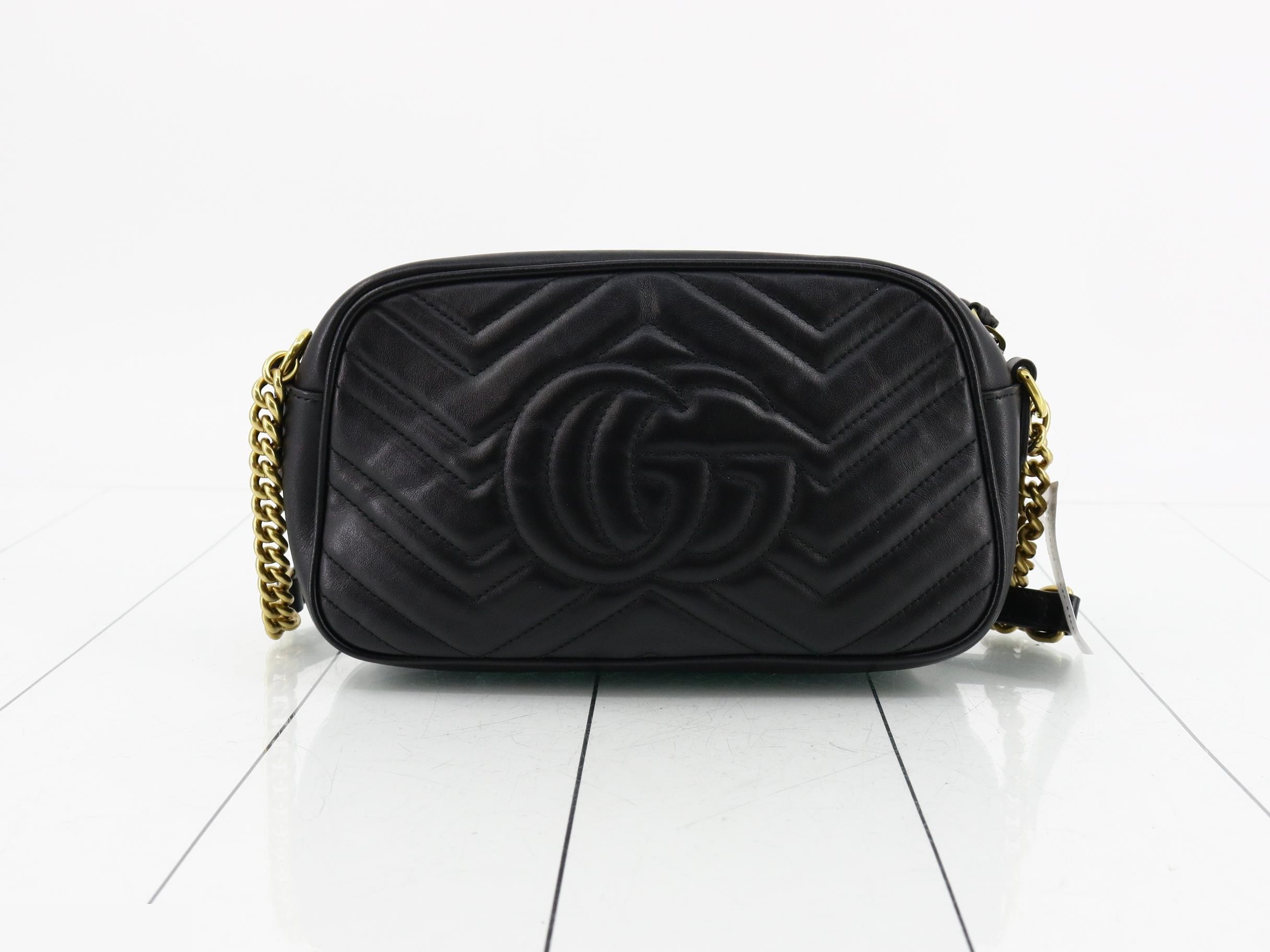 GG Marmont Quilted Shoulder Bag — view 2