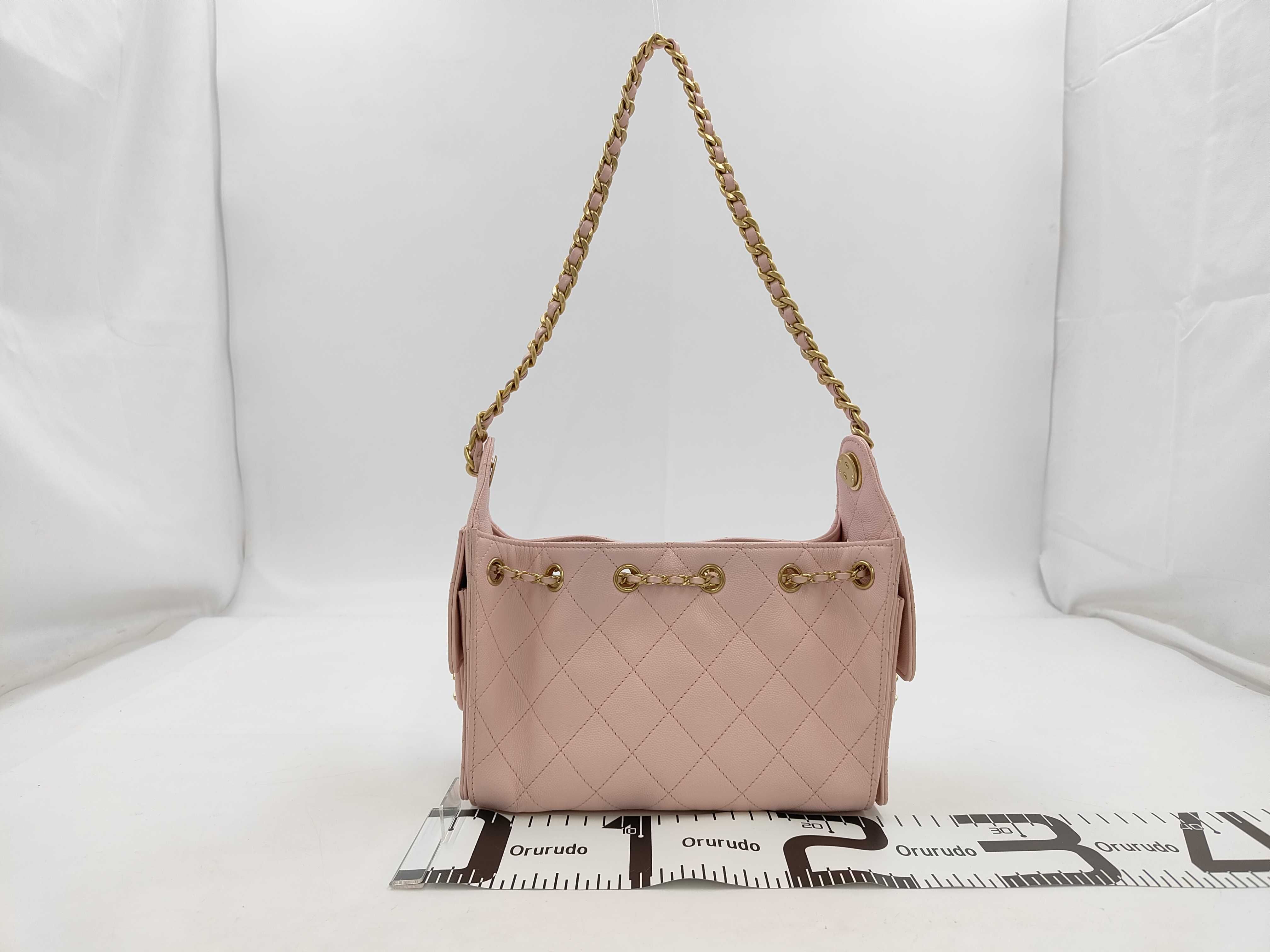 25 Mini Caviar Skin Chain Shoulder Bag — view 2