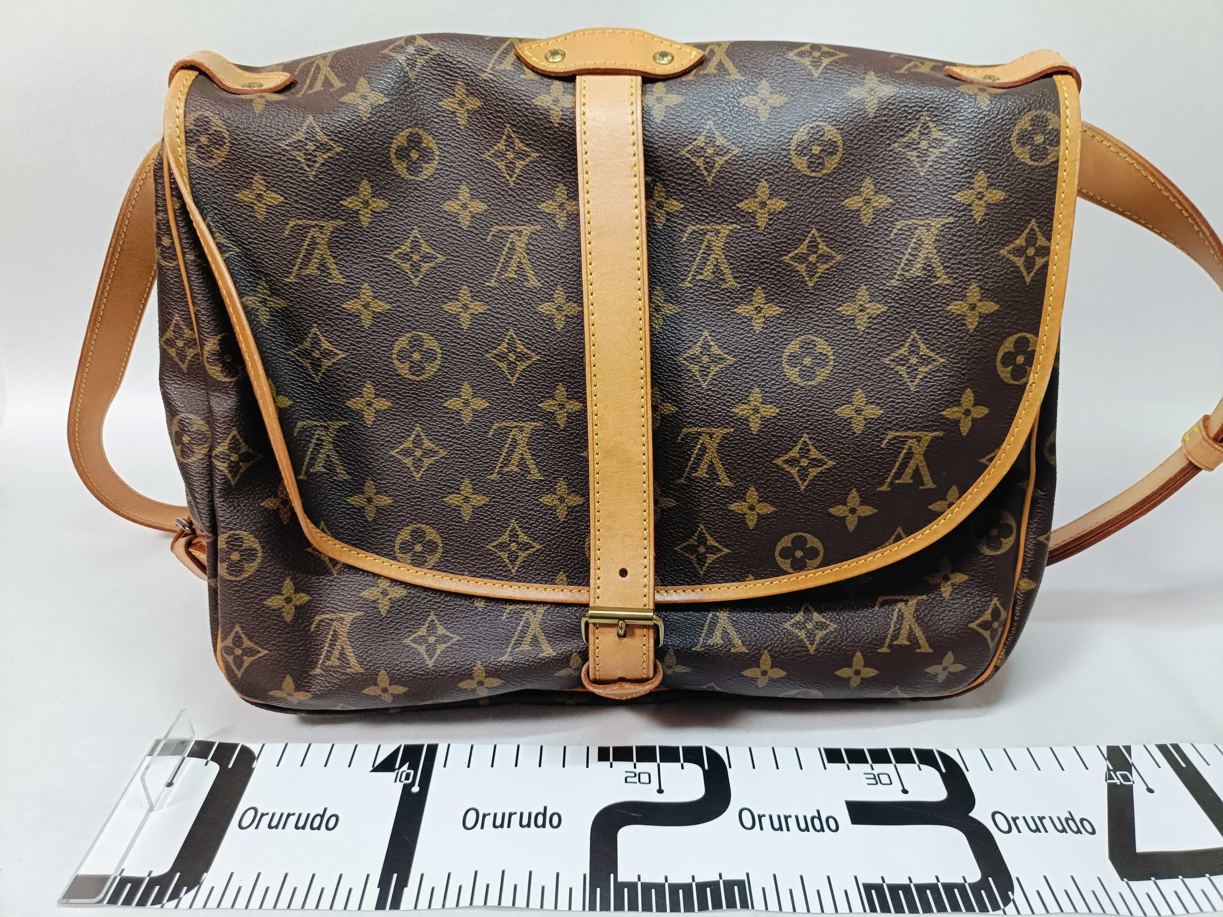 Monogram M42254 Saumur 35 Shoulder Bag — view 2