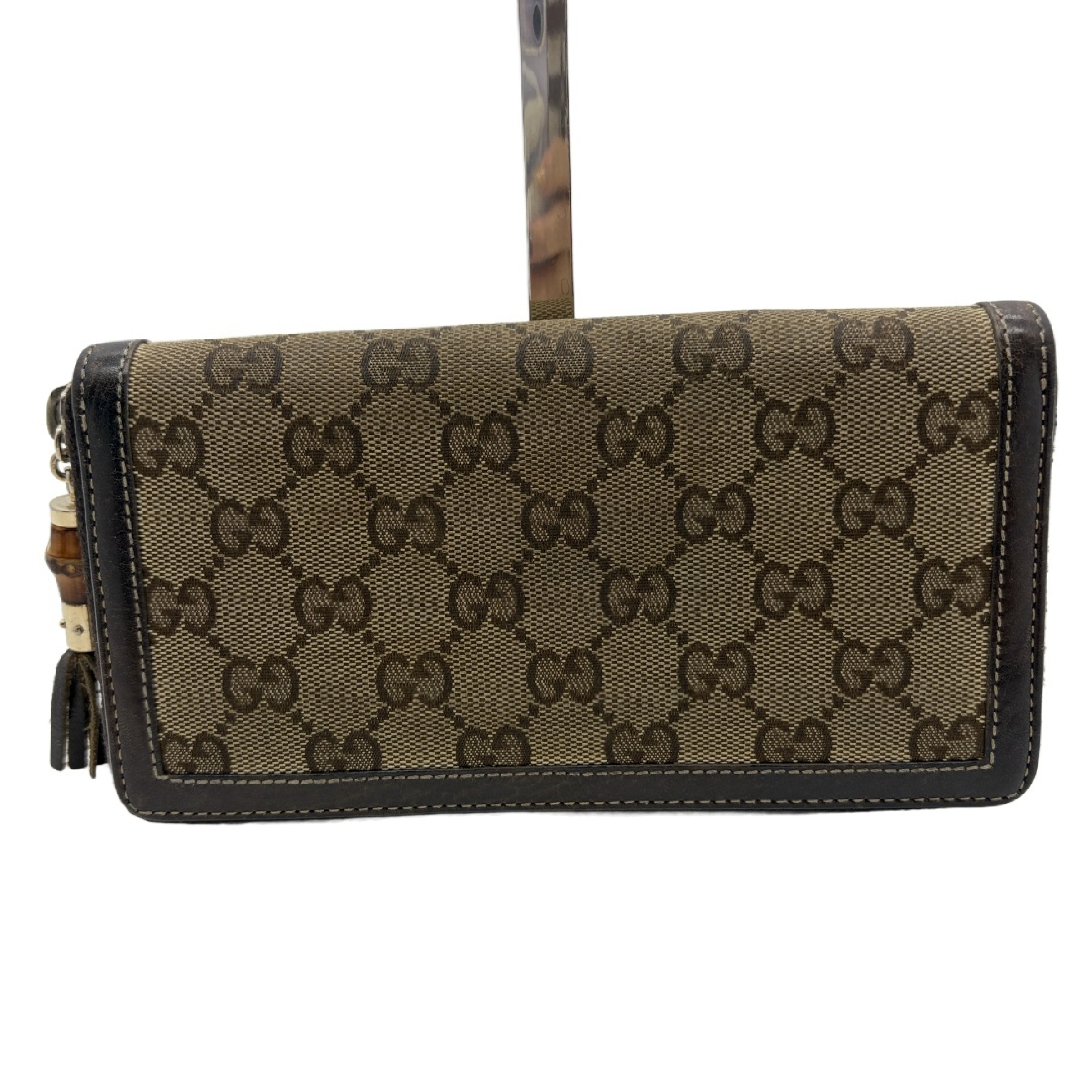 Bamboo Canvas Long Wallet — view 2