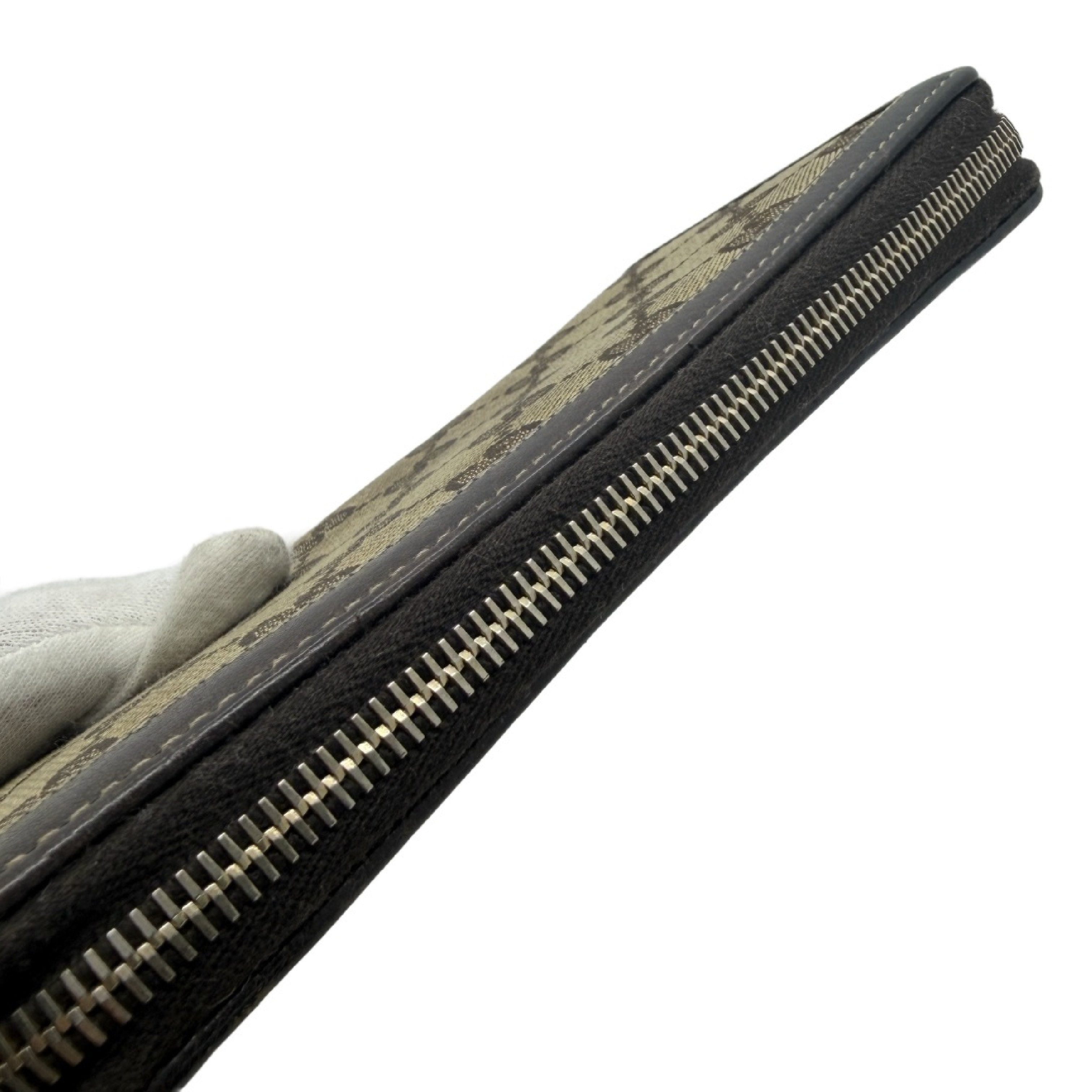 Bamboo Canvas Long Wallet — view 4