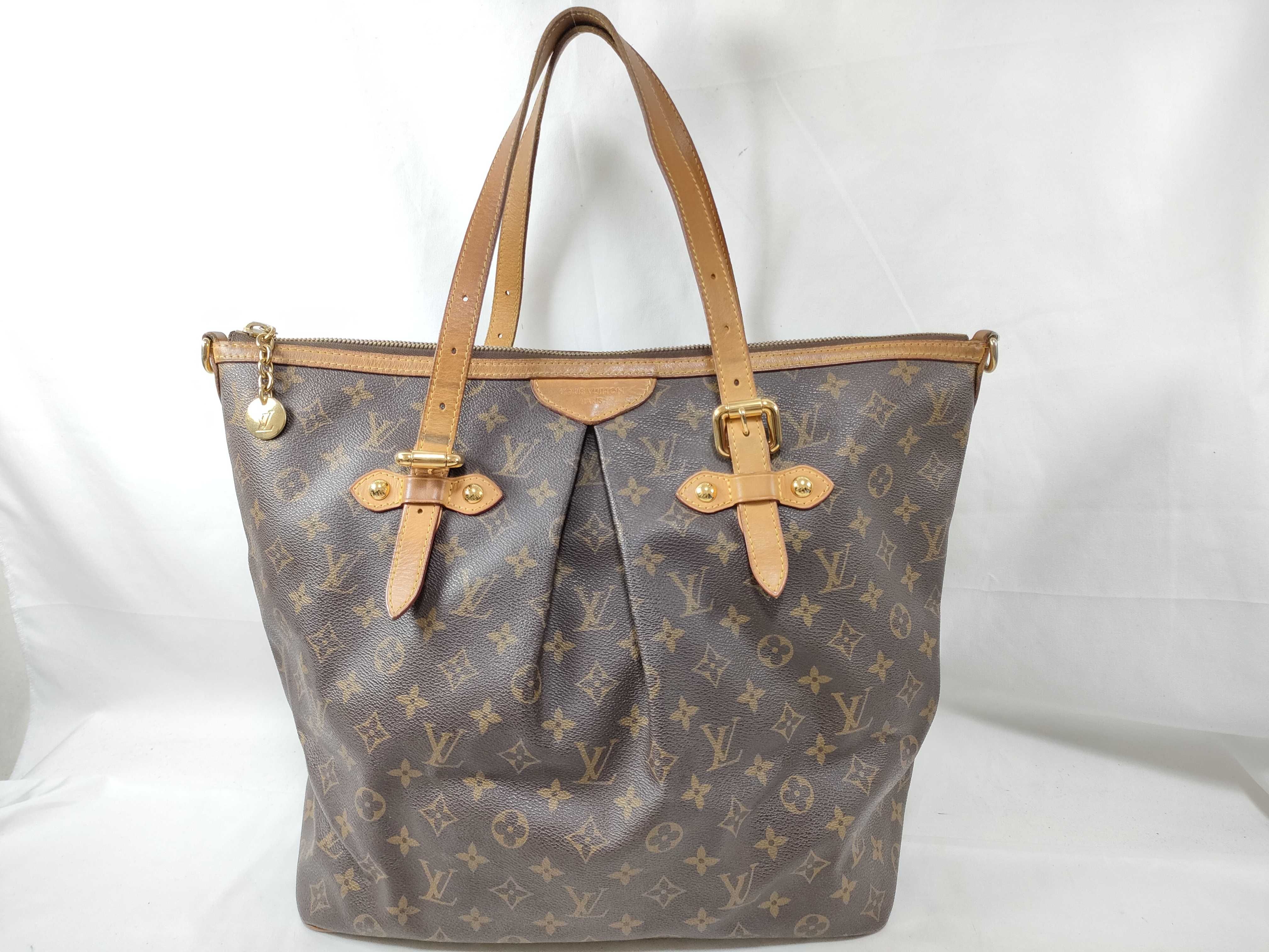 Monogram ID- Canvas Monogram Palermo GM M40146 MI0048 Brown bag only M1419 handbag