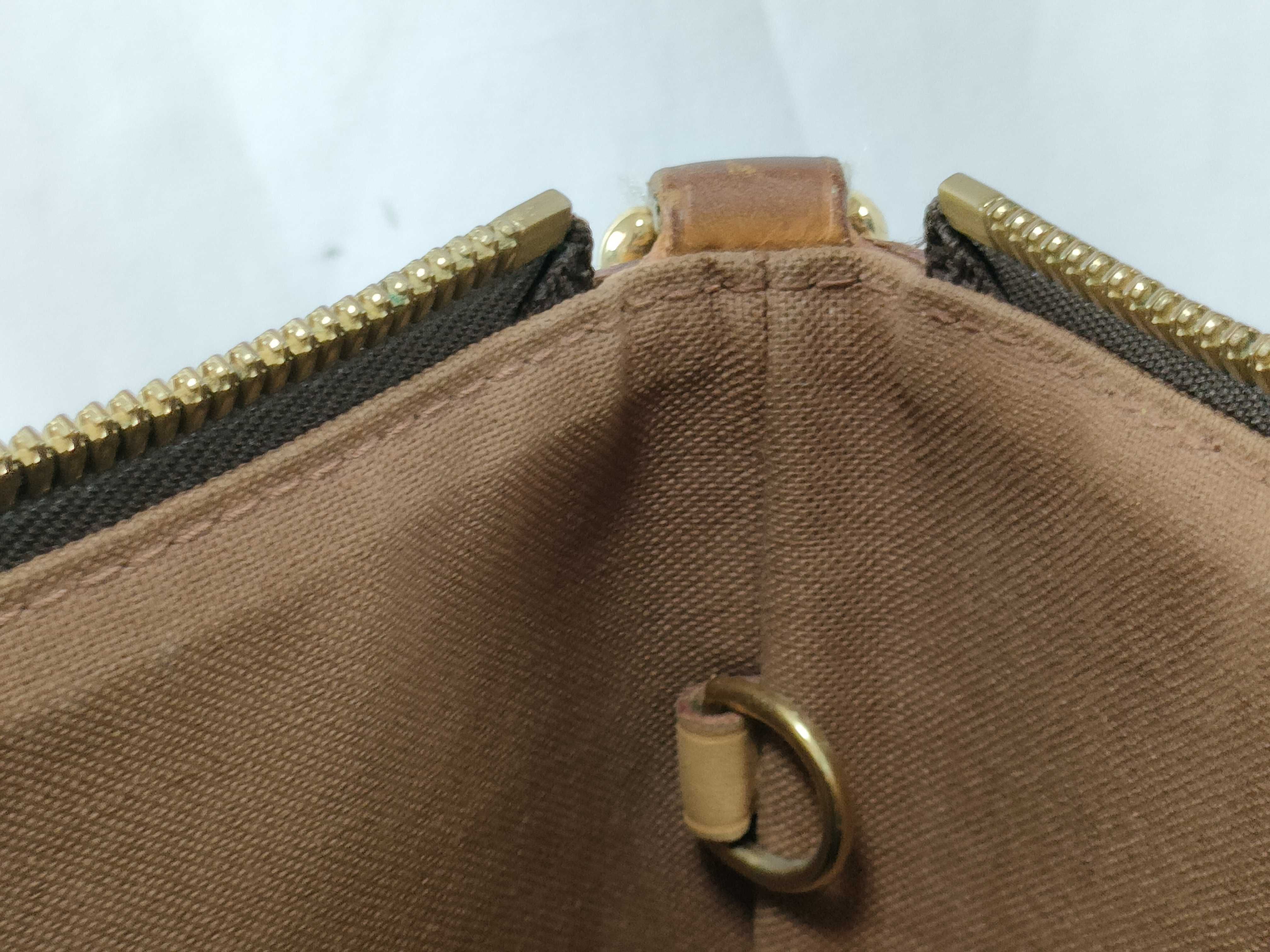 Monogram ID- Canvas Monogram Palermo GM M40146 MI0048 Brown bag only M1419 handbag — view 14