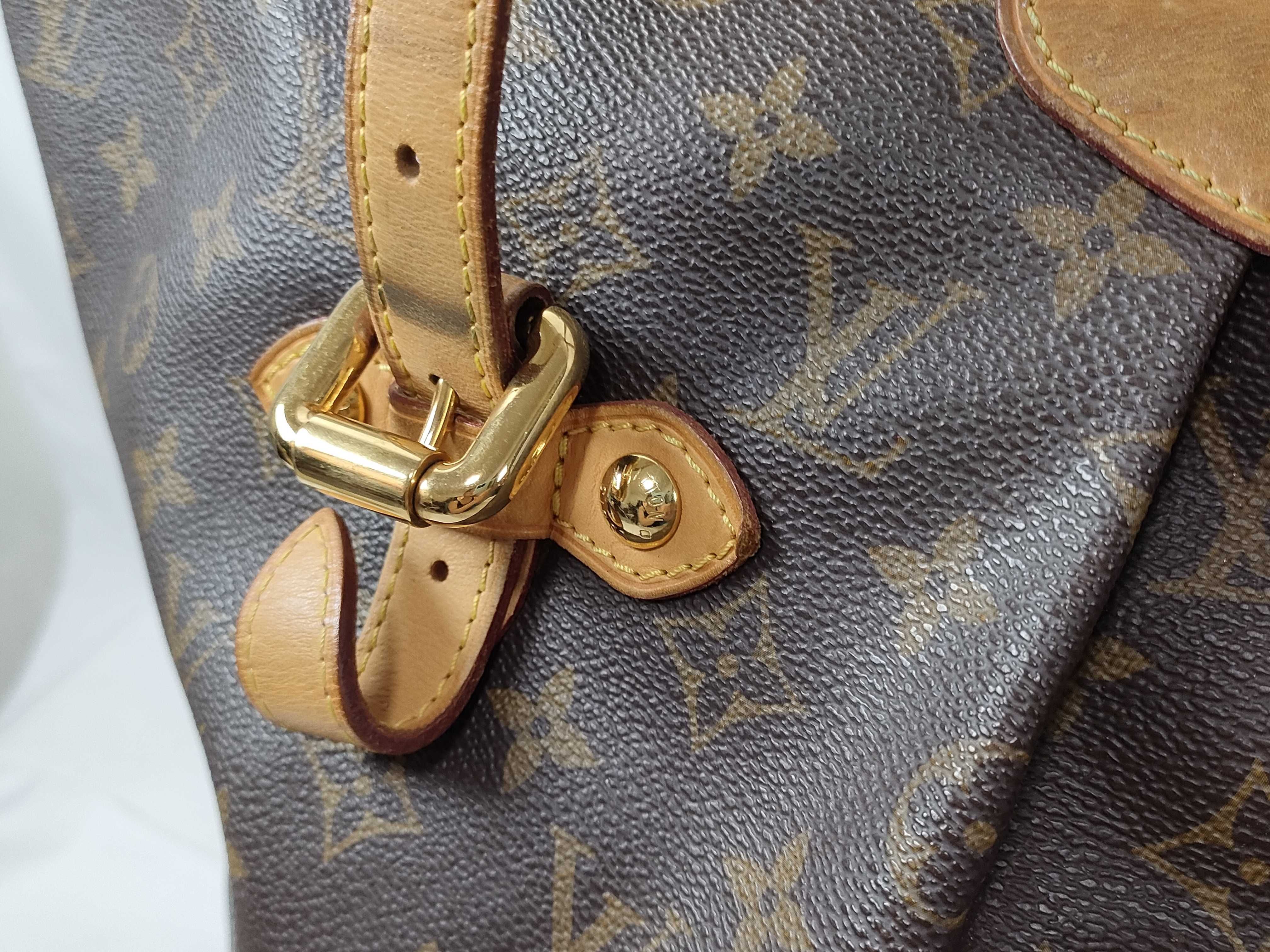 Monogram ID- Canvas Monogram Palermo GM M40146 MI0048 Brown bag only M1419 handbag — view 4