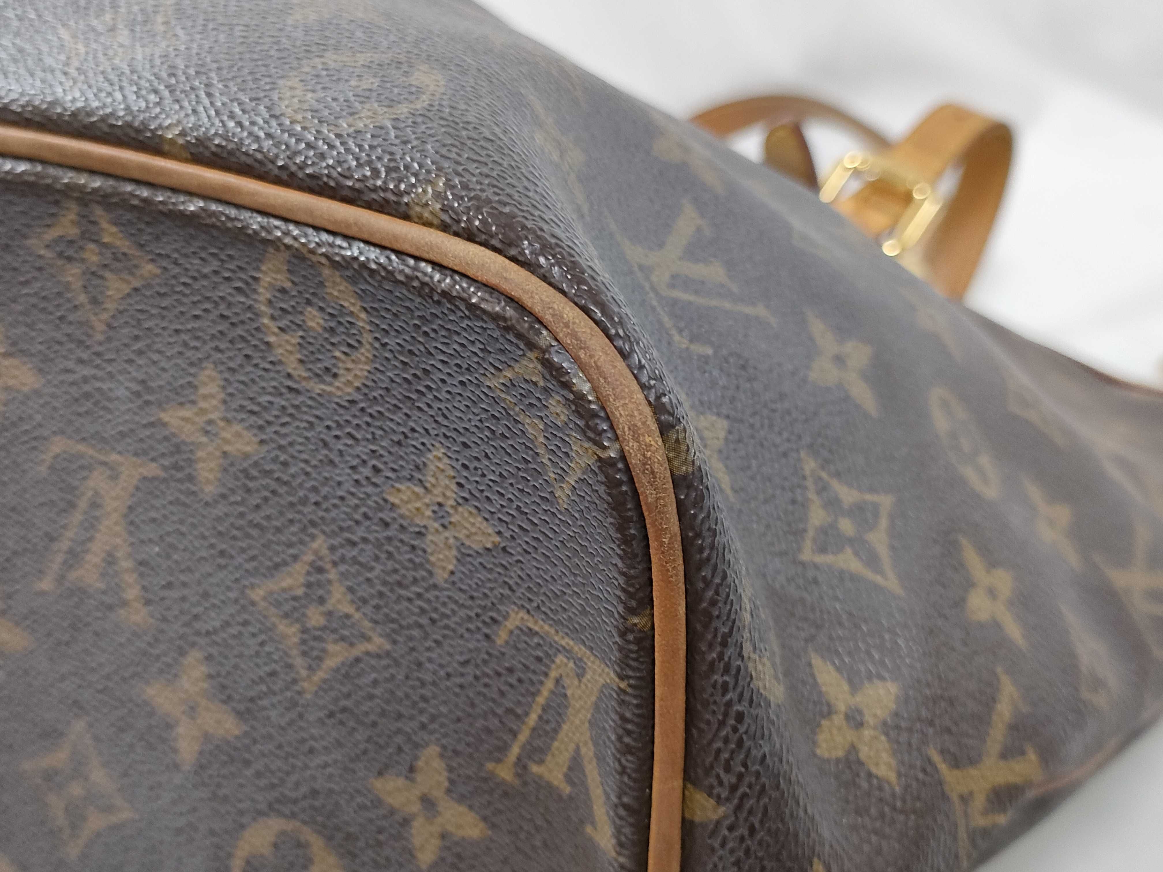 Monogram ID- Canvas Monogram Palermo GM M40146 MI0048 Brown bag only M1419 handbag — view 9