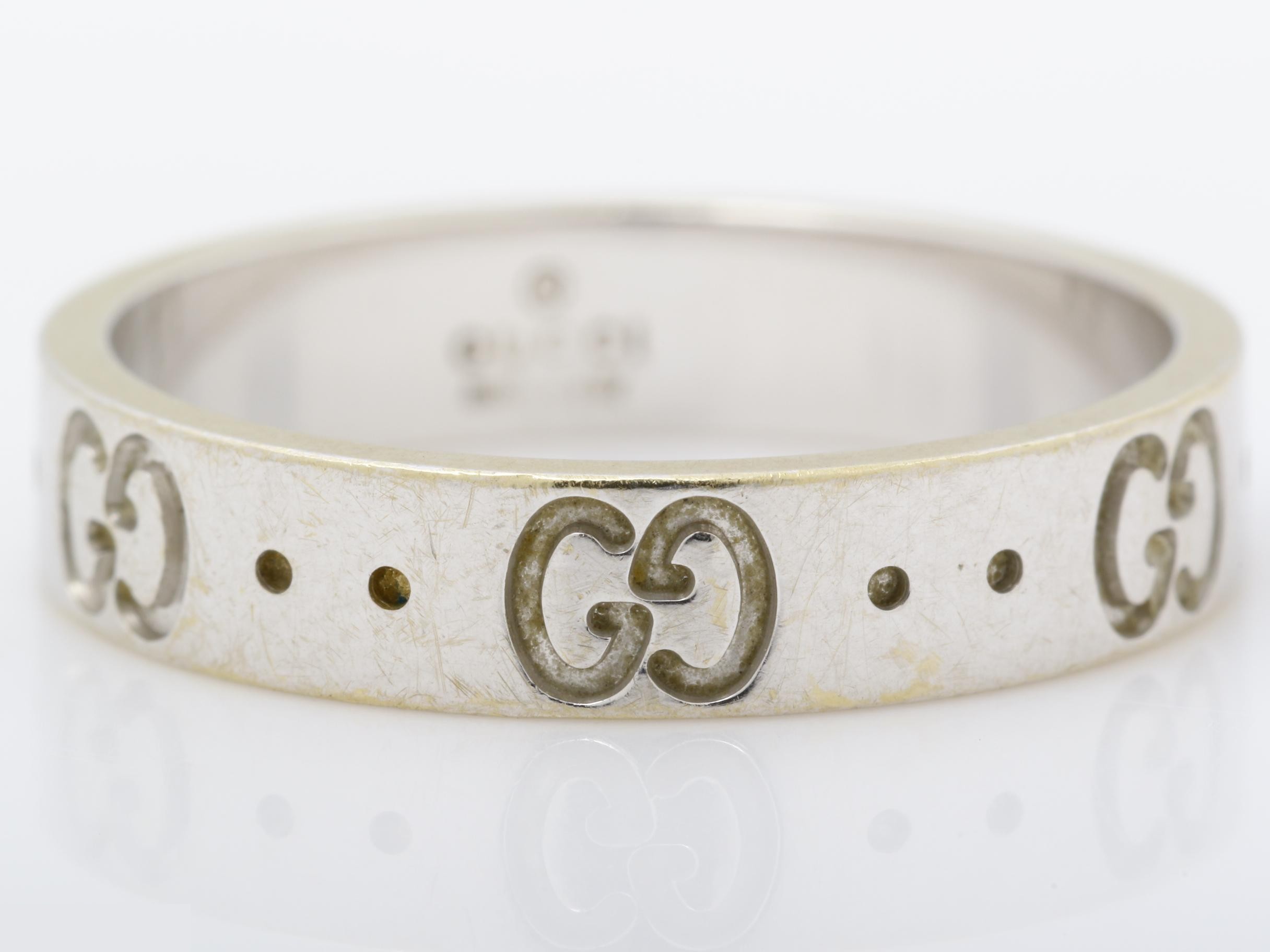 Icon Au750WG Ring, 3.6g, #13 — view 2