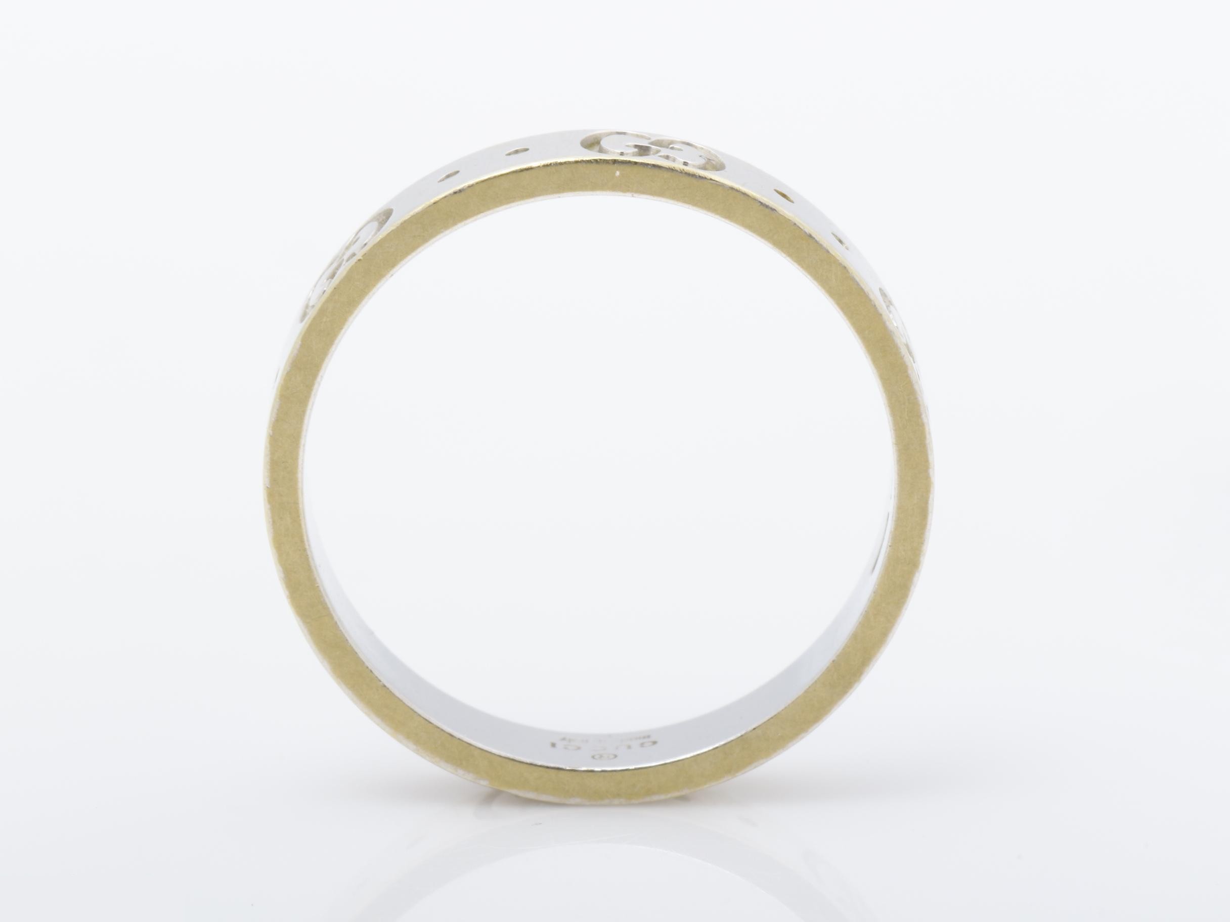 Icon Au750WG Ring, 3.6g, #13 — view 5