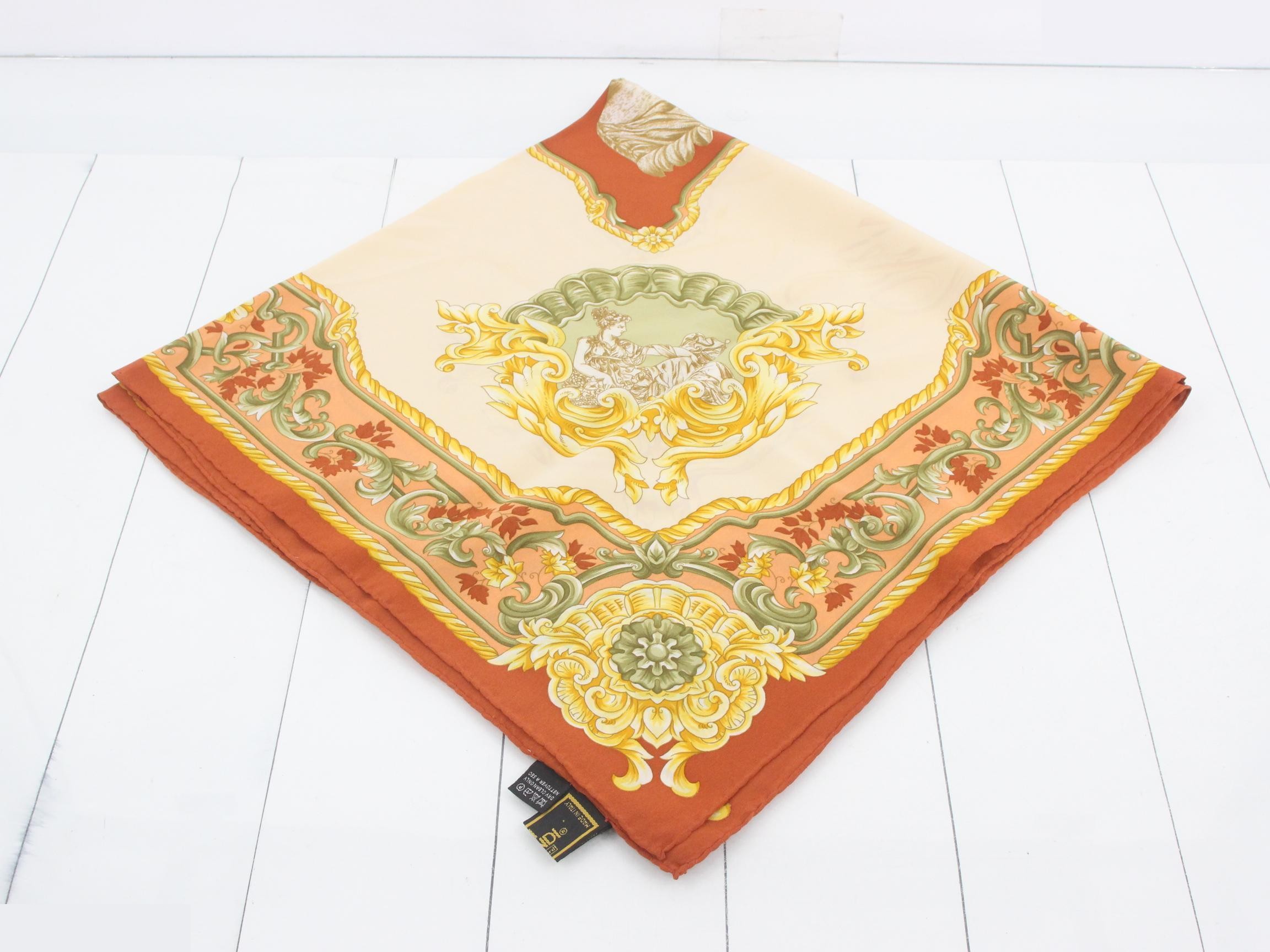 Silk Scarf, Large Size — view 2