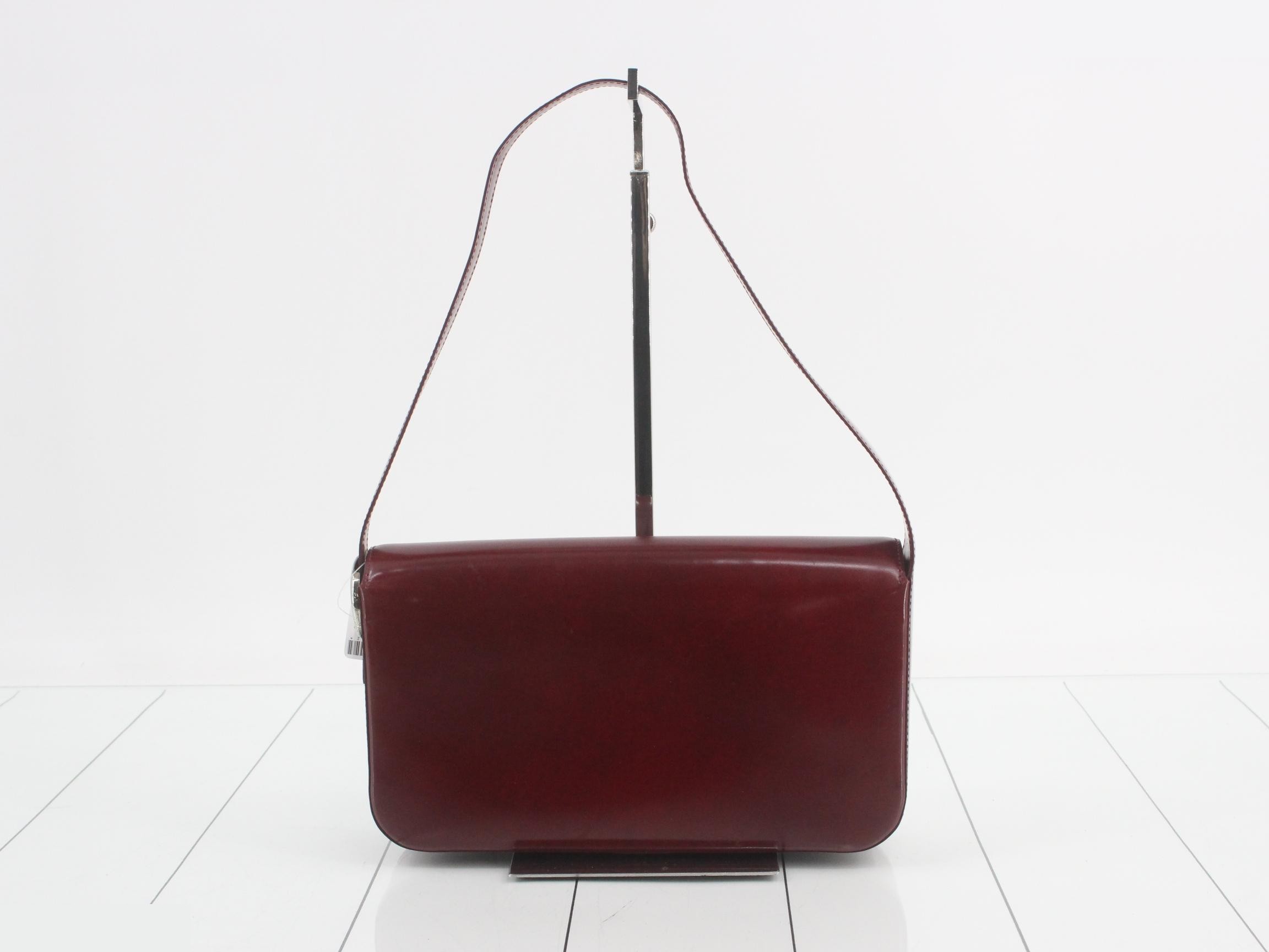 Panthère Shoulder Bag, Bordeaux — view 2