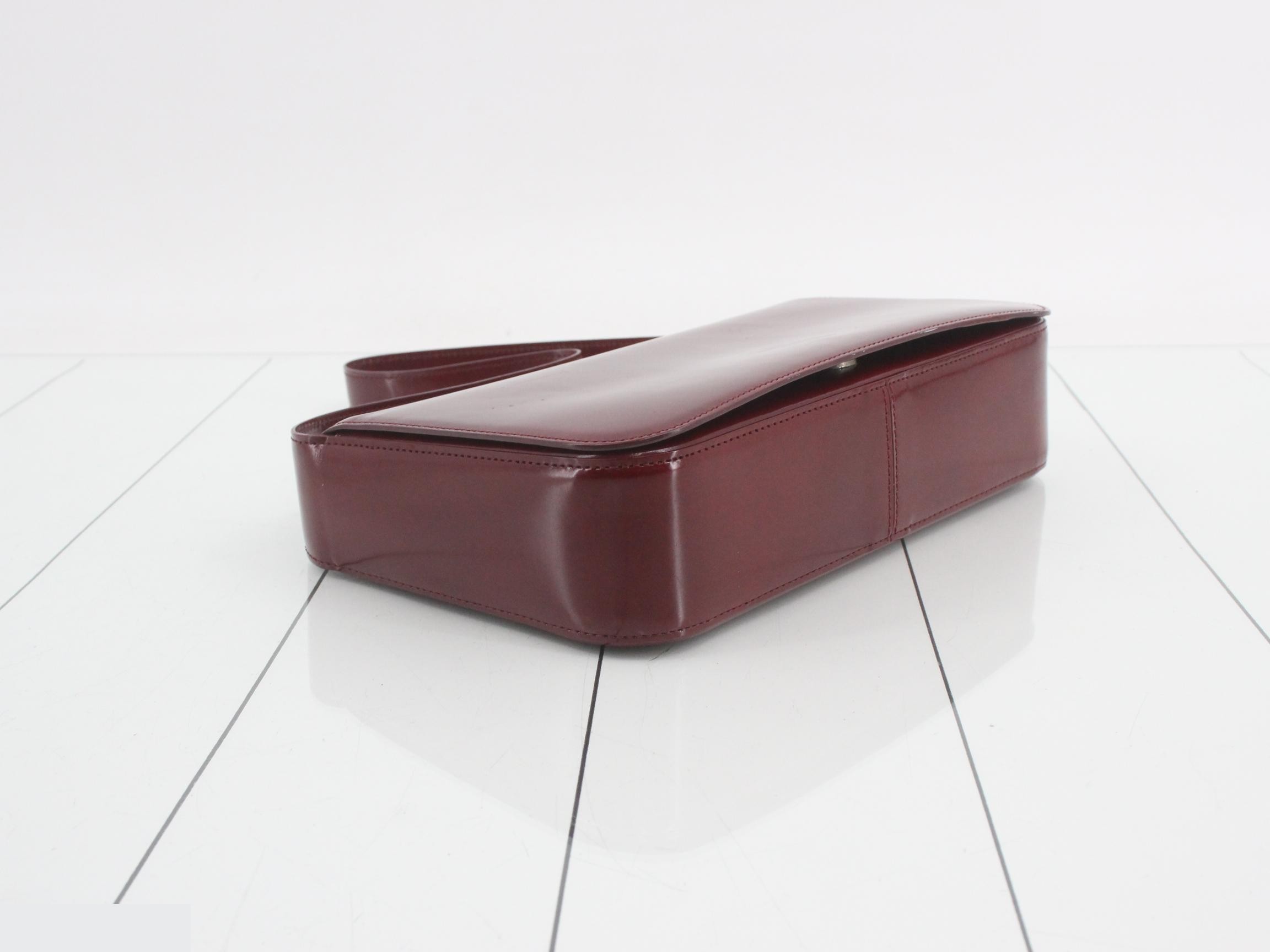 Panthère Shoulder Bag, Bordeaux — view 5