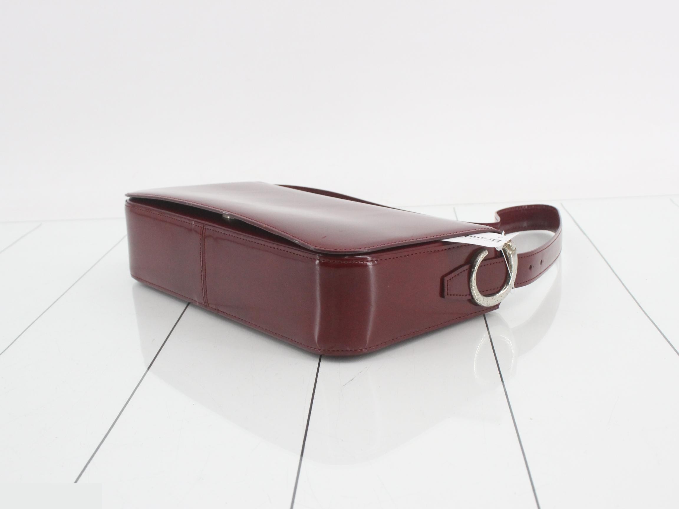 Panthère Shoulder Bag, Bordeaux — view 6