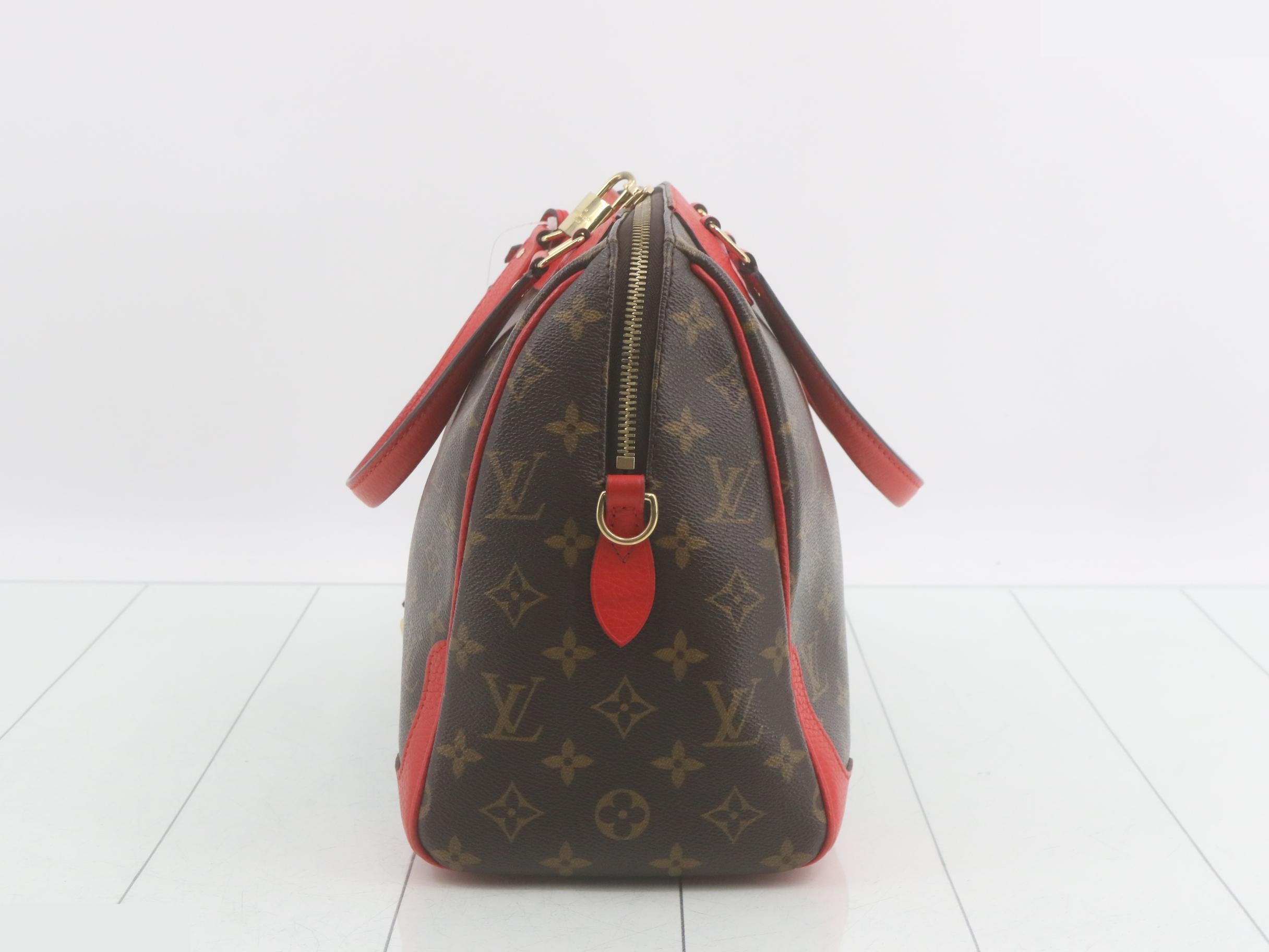 Monogram Retiro PM Cerise 2-Way Handbag — view 3