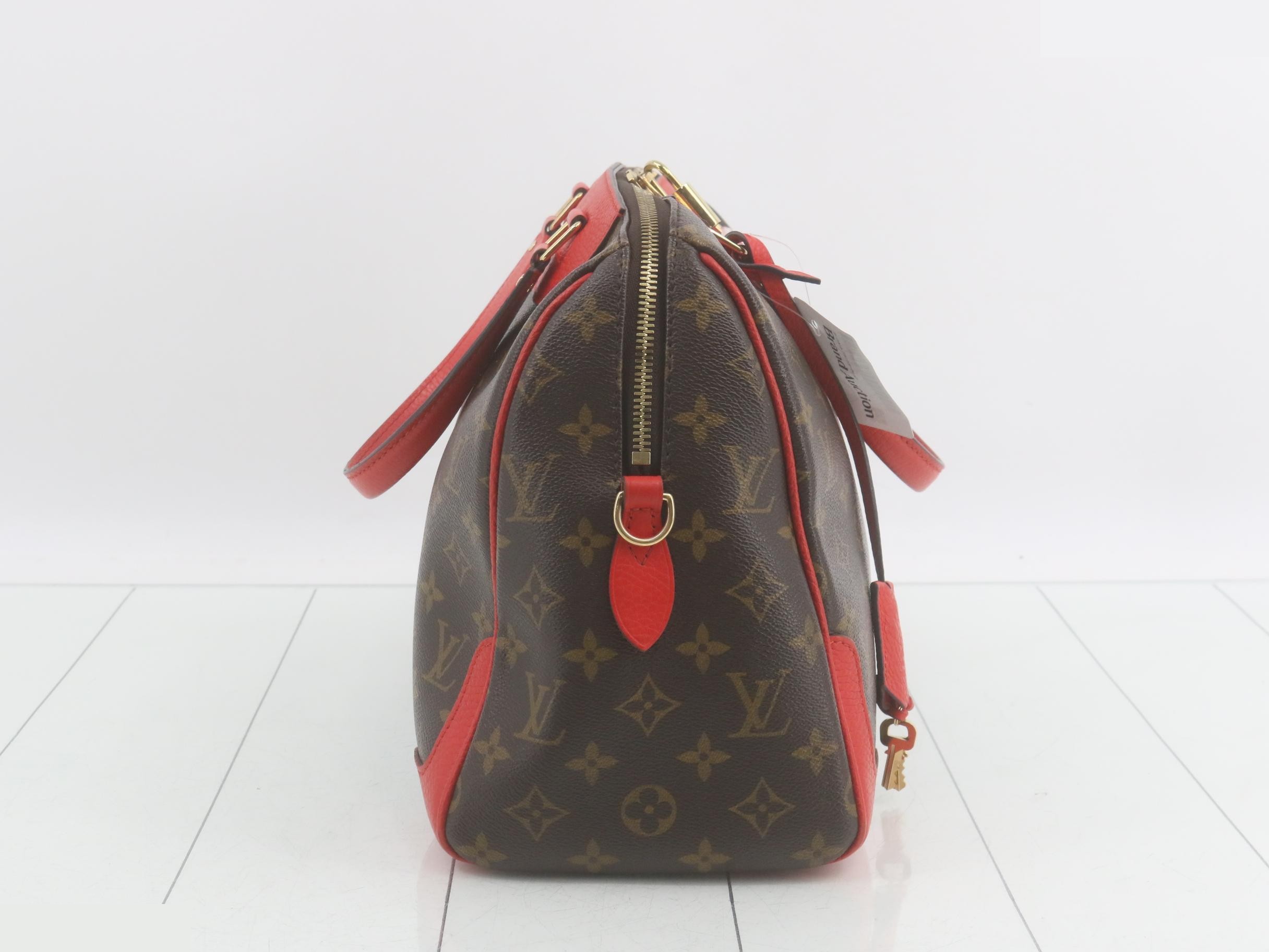 Monogram Retiro PM Cerise 2-Way Handbag — view 4
