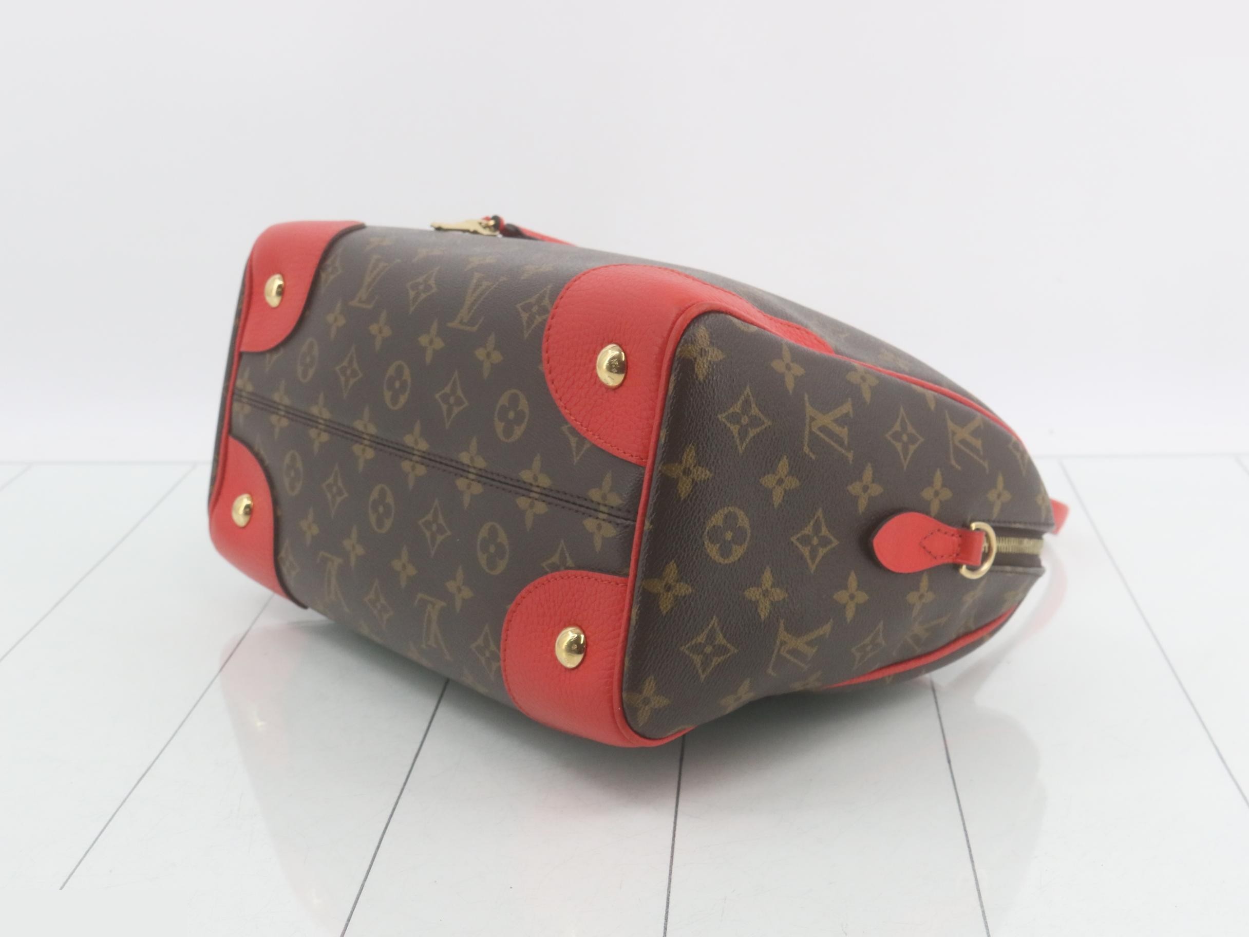 Monogram Retiro PM Cerise 2-Way Handbag — view 6