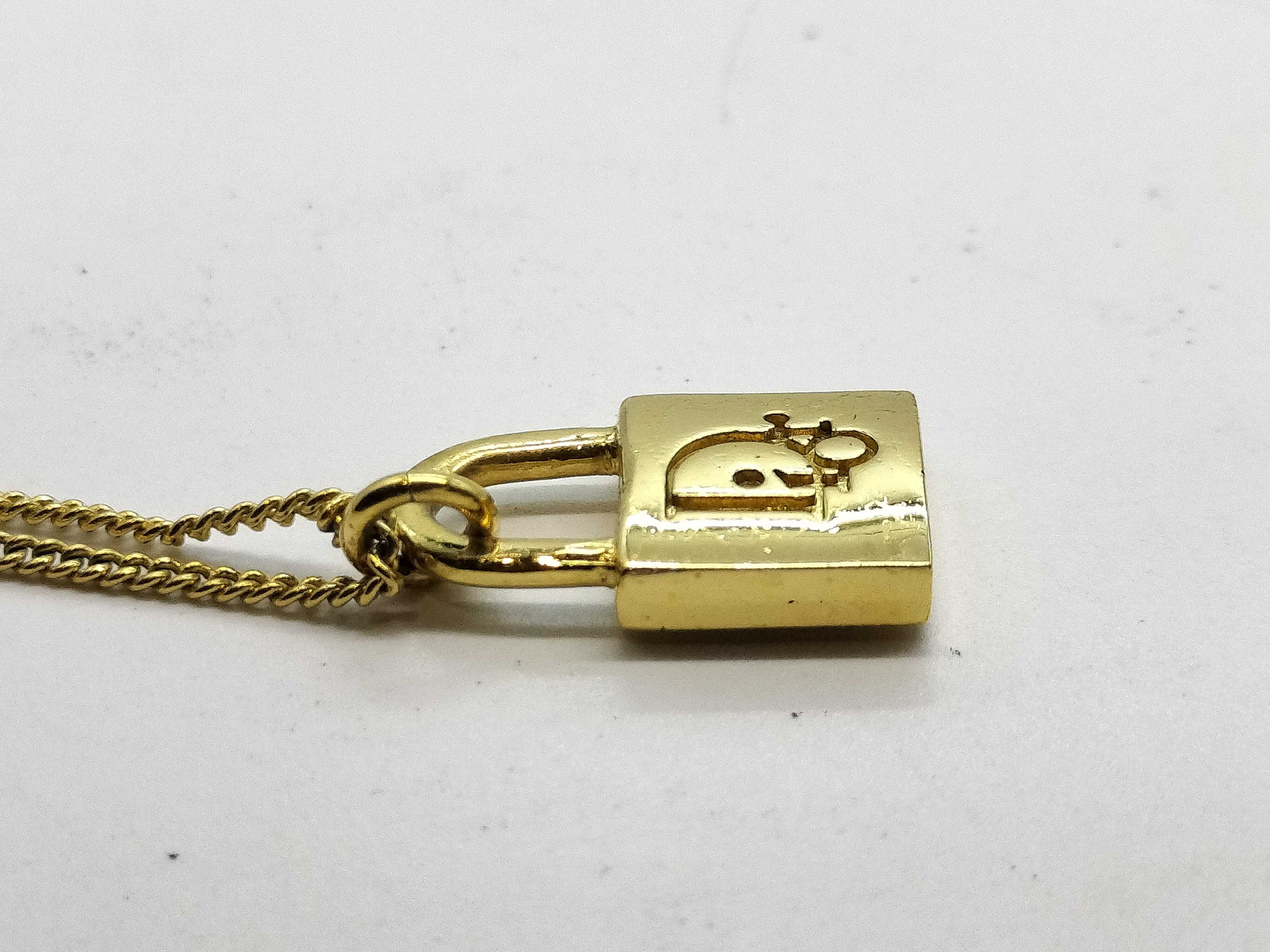 Necklace with Padlock Pendant — view 3