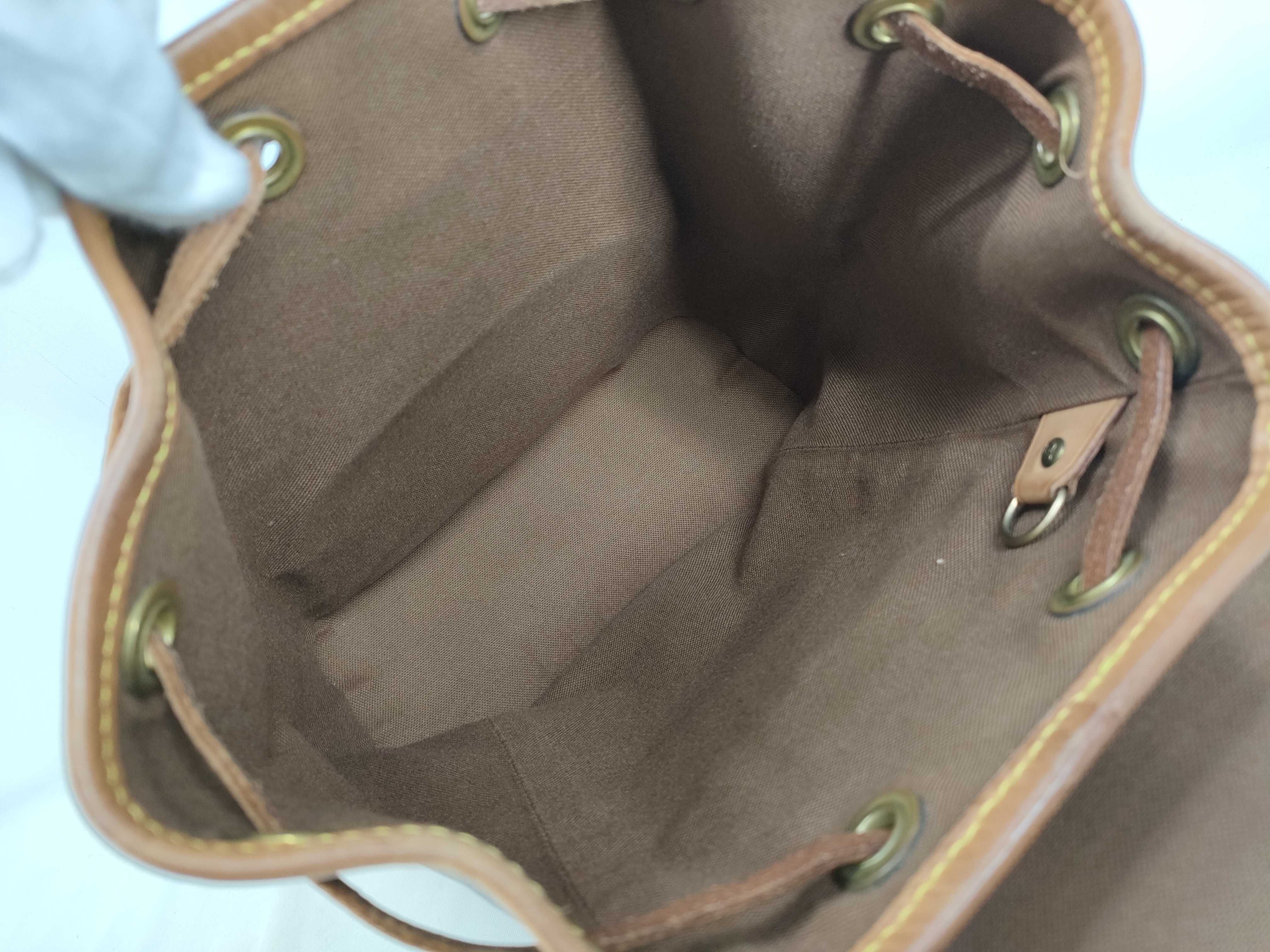 Monogram Louis Vuitton Mini Montsouris Monogram Backpack — view 10